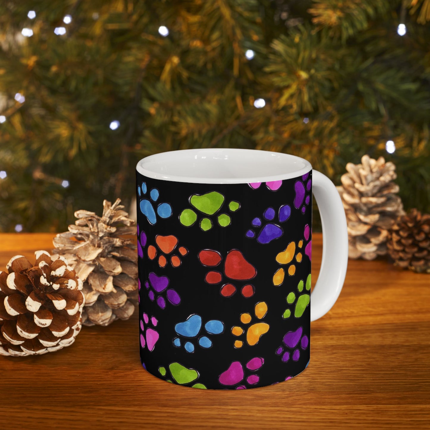 Fancy Paws Black / Multi Cup