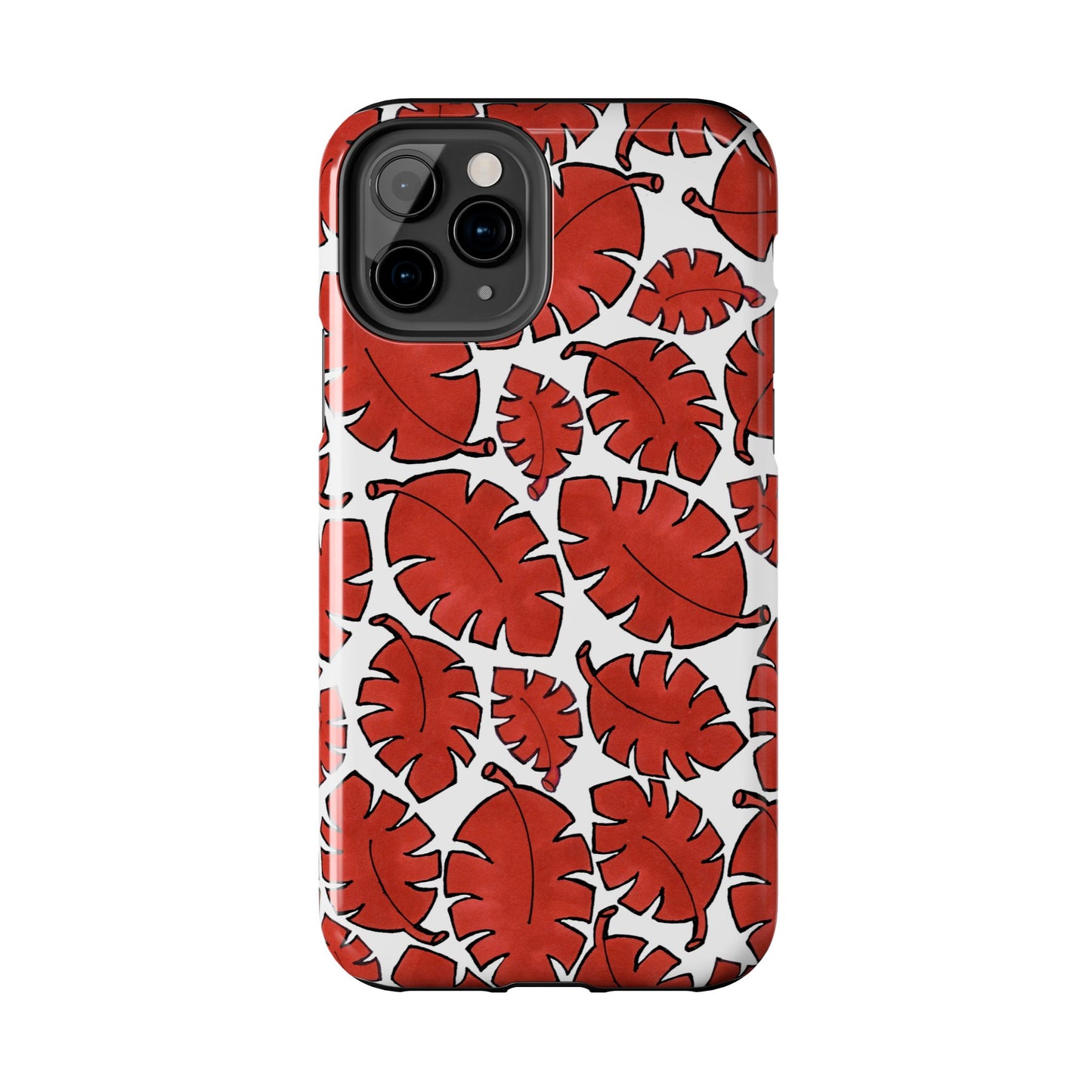 Red Bananas White Phone Case