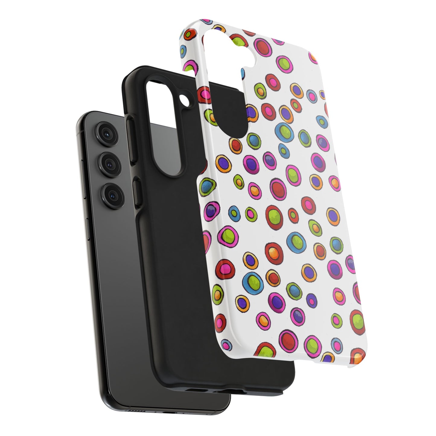 Dopey Dots White Phone Case