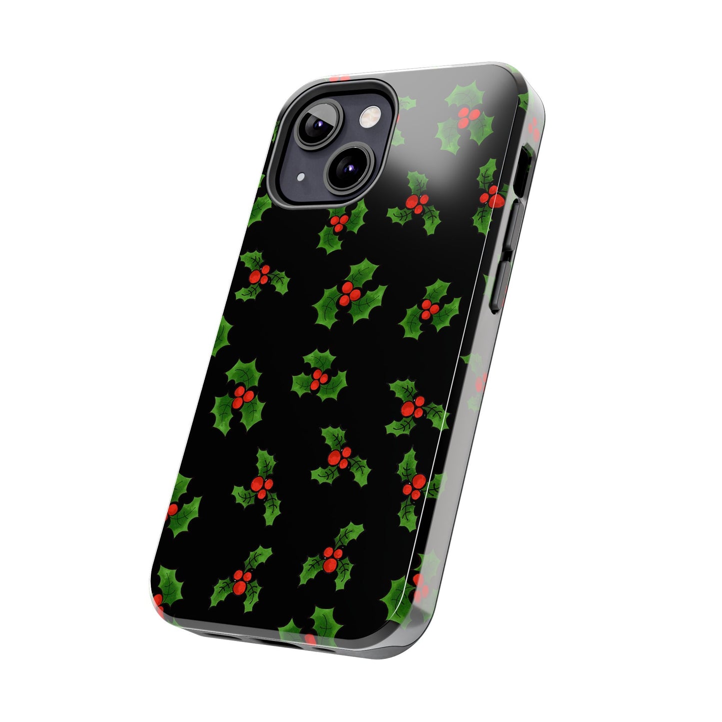 Lotsa Holly Black Phone Case