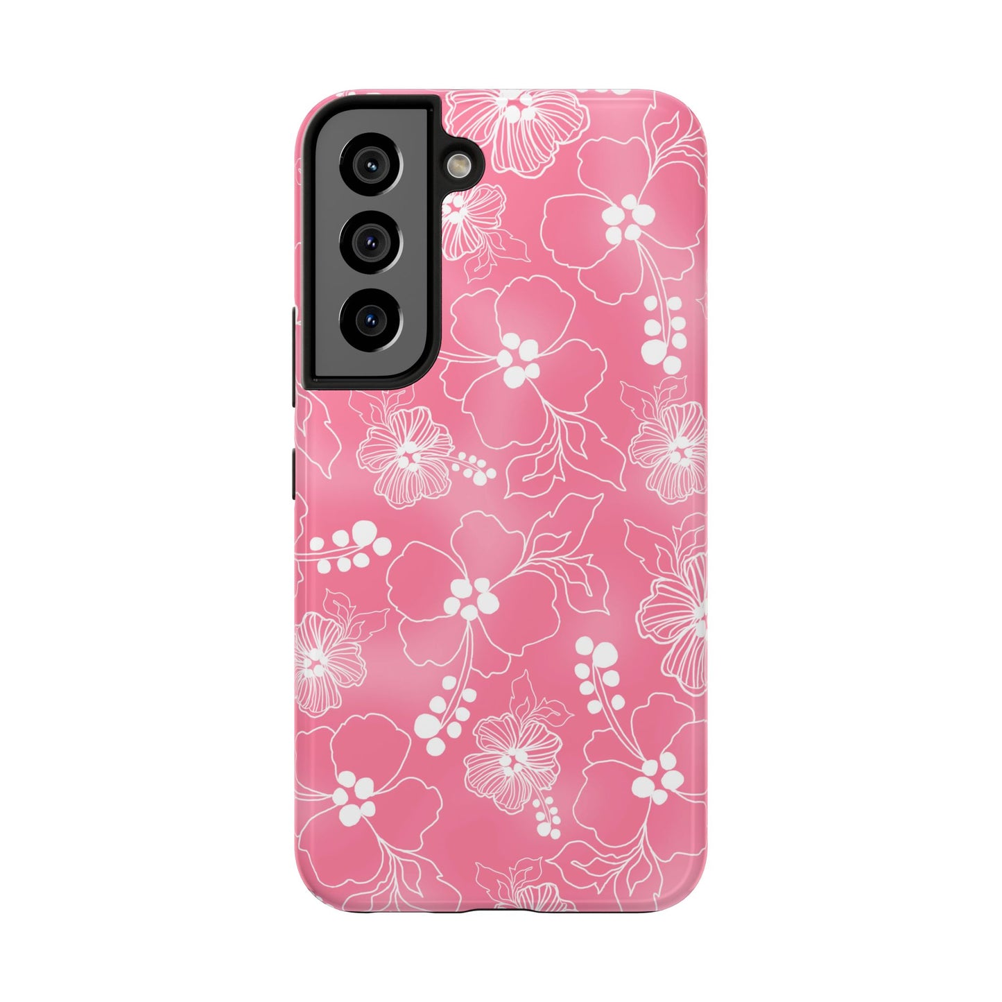 Lacey Hibiscus Pink Phone Case