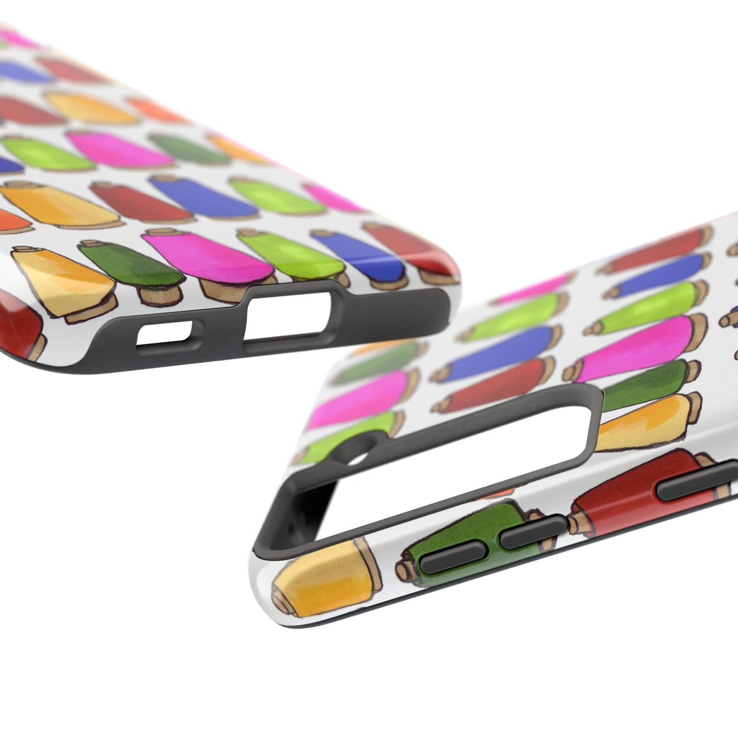 Coneiferous White / Multi Phone Case
