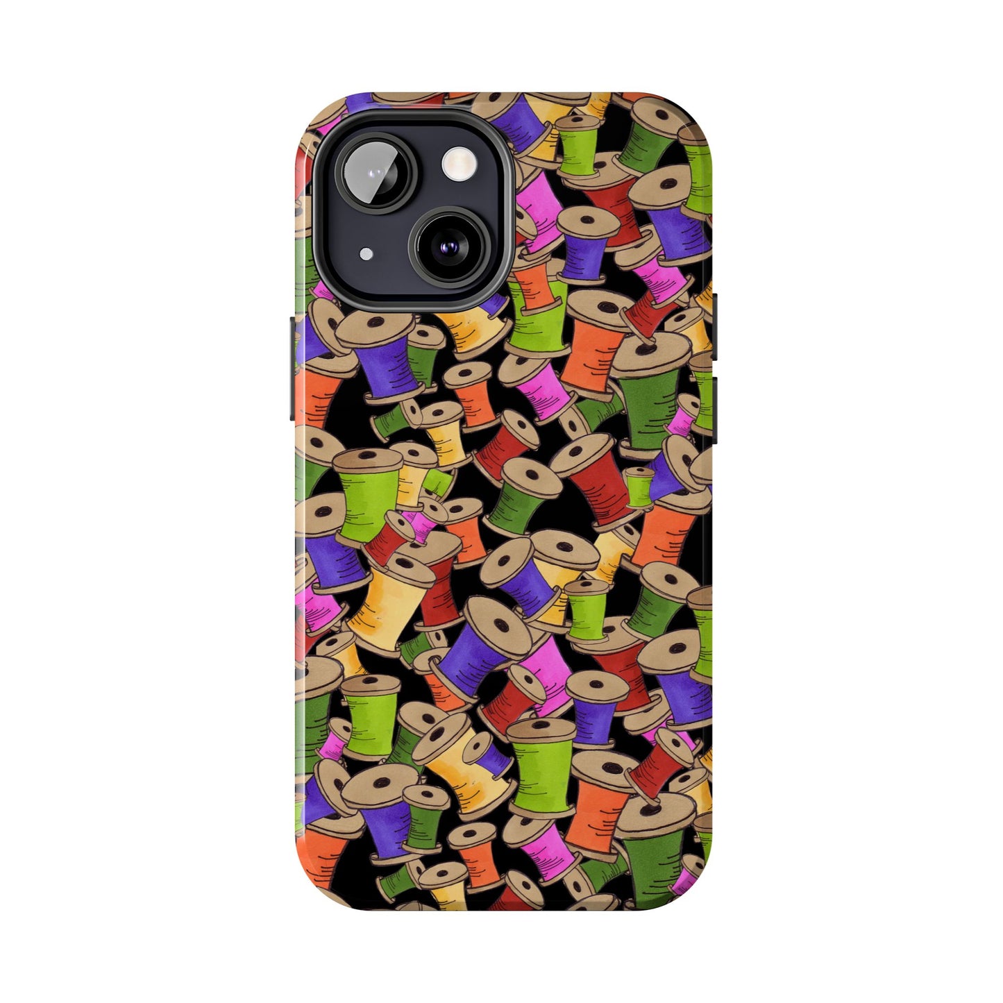 Spoolopoly Black Phone Case