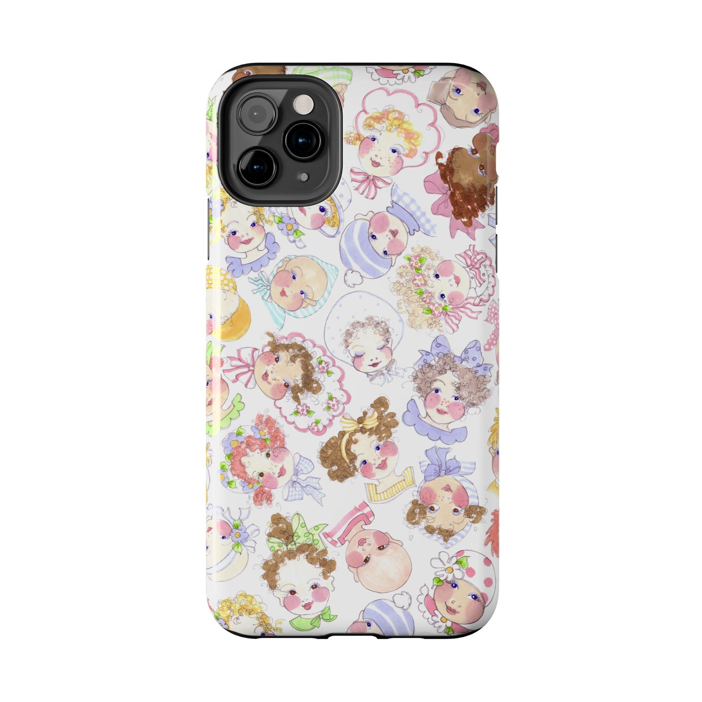 Baby Face Fling White Phone Case