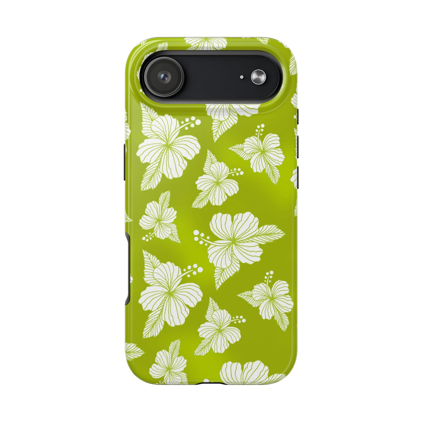 Hibiscus Green Phone Case