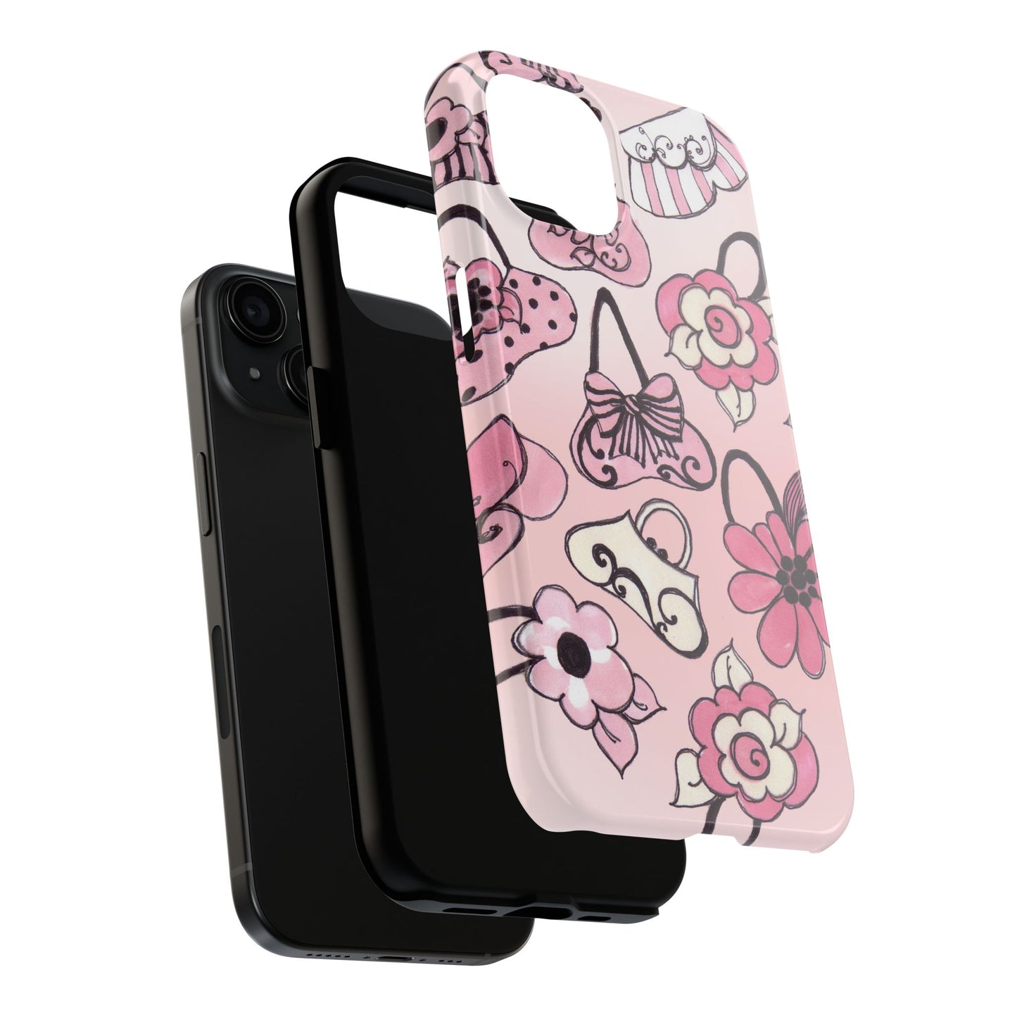 Cat Bags Pink Phone Case