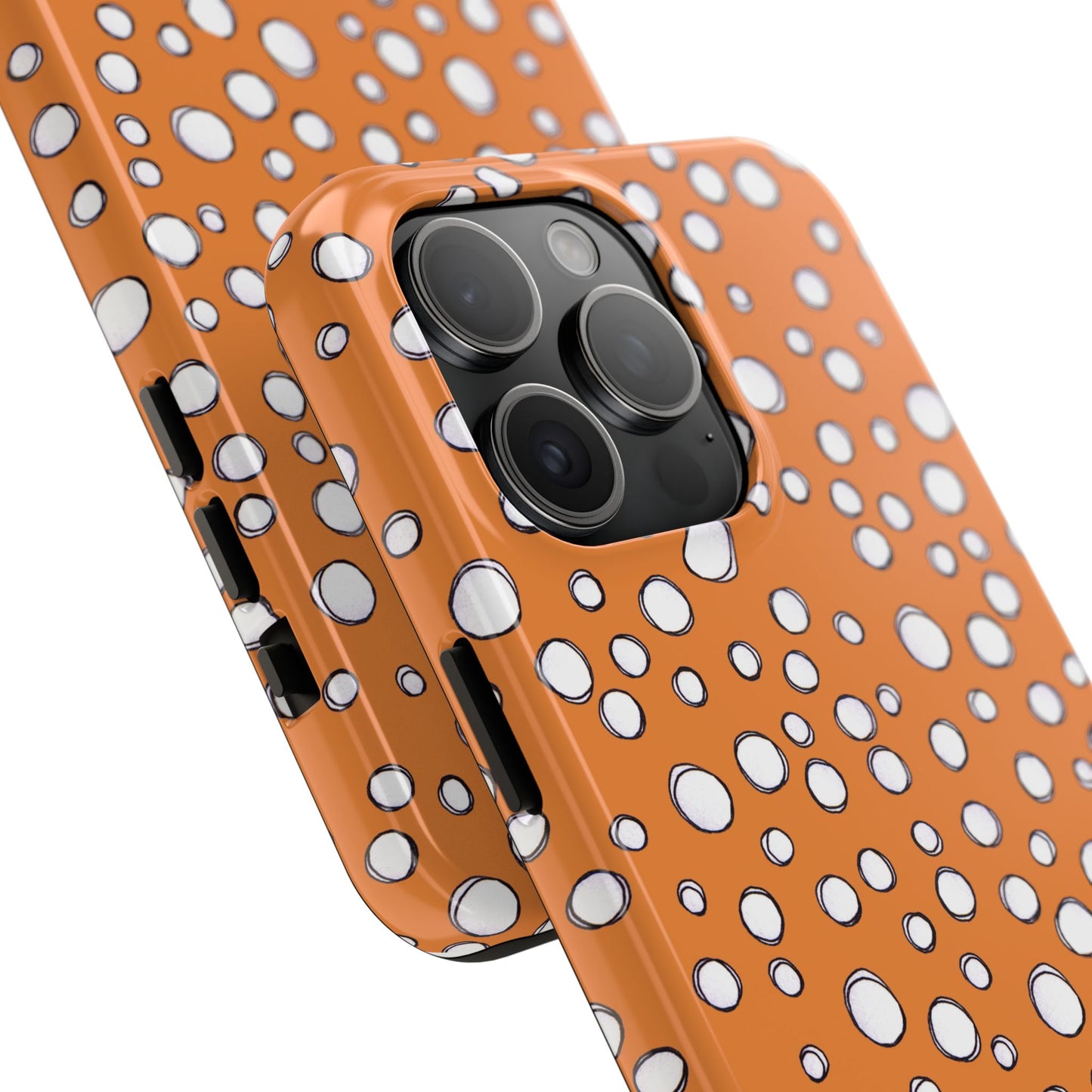 Pot Dots Orange Phone Case