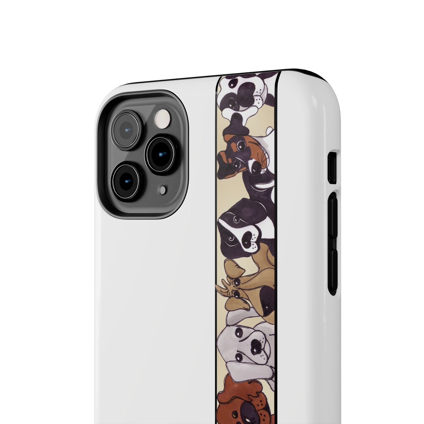 Doggie Delight Border Phone Case
