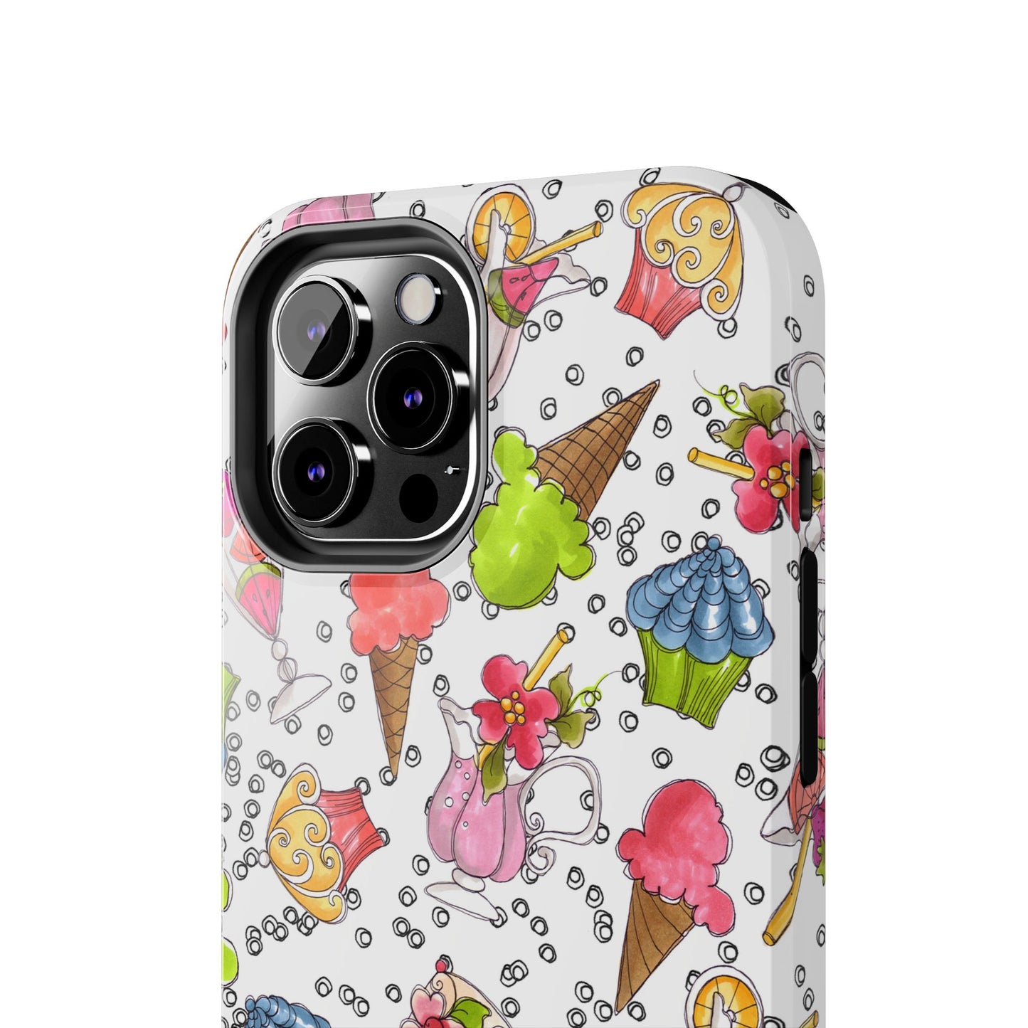 Resort Food White Phone Case