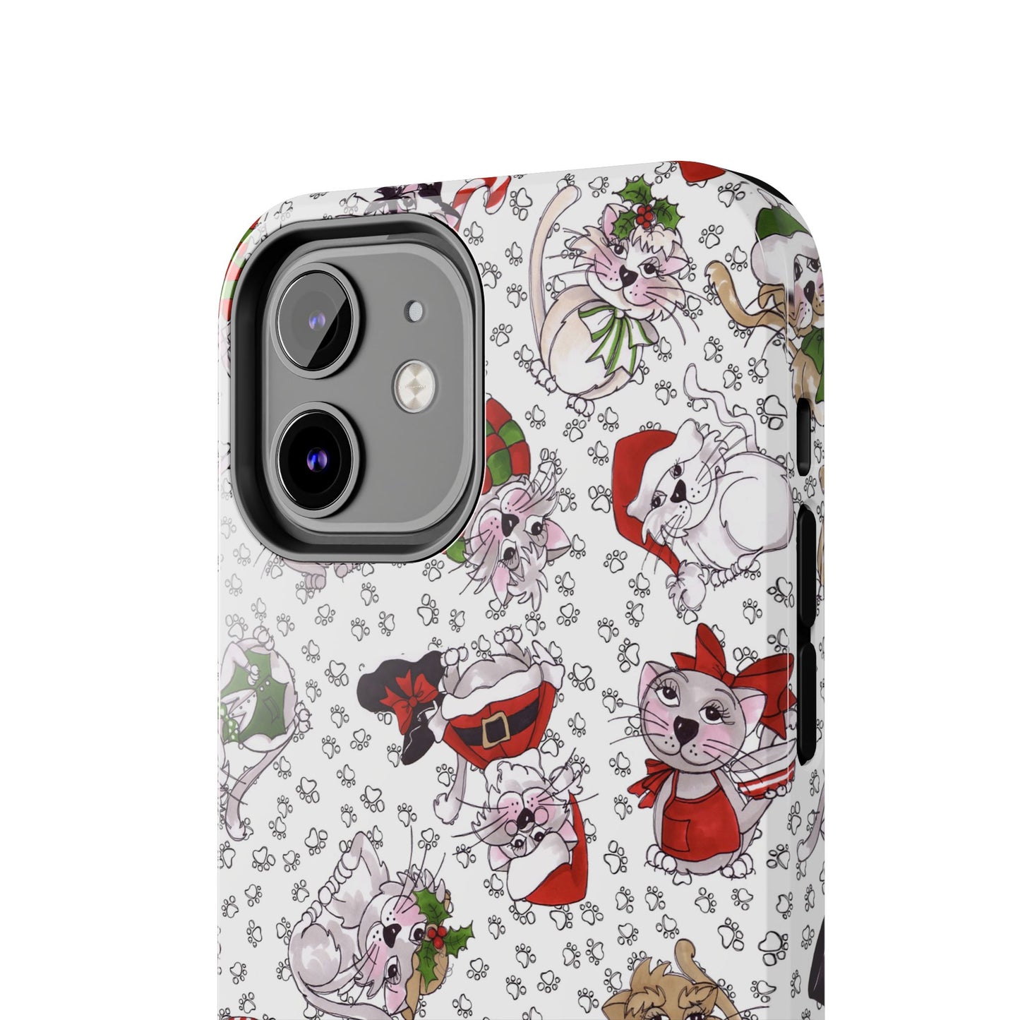 Kitty Blizzard White Phone Case