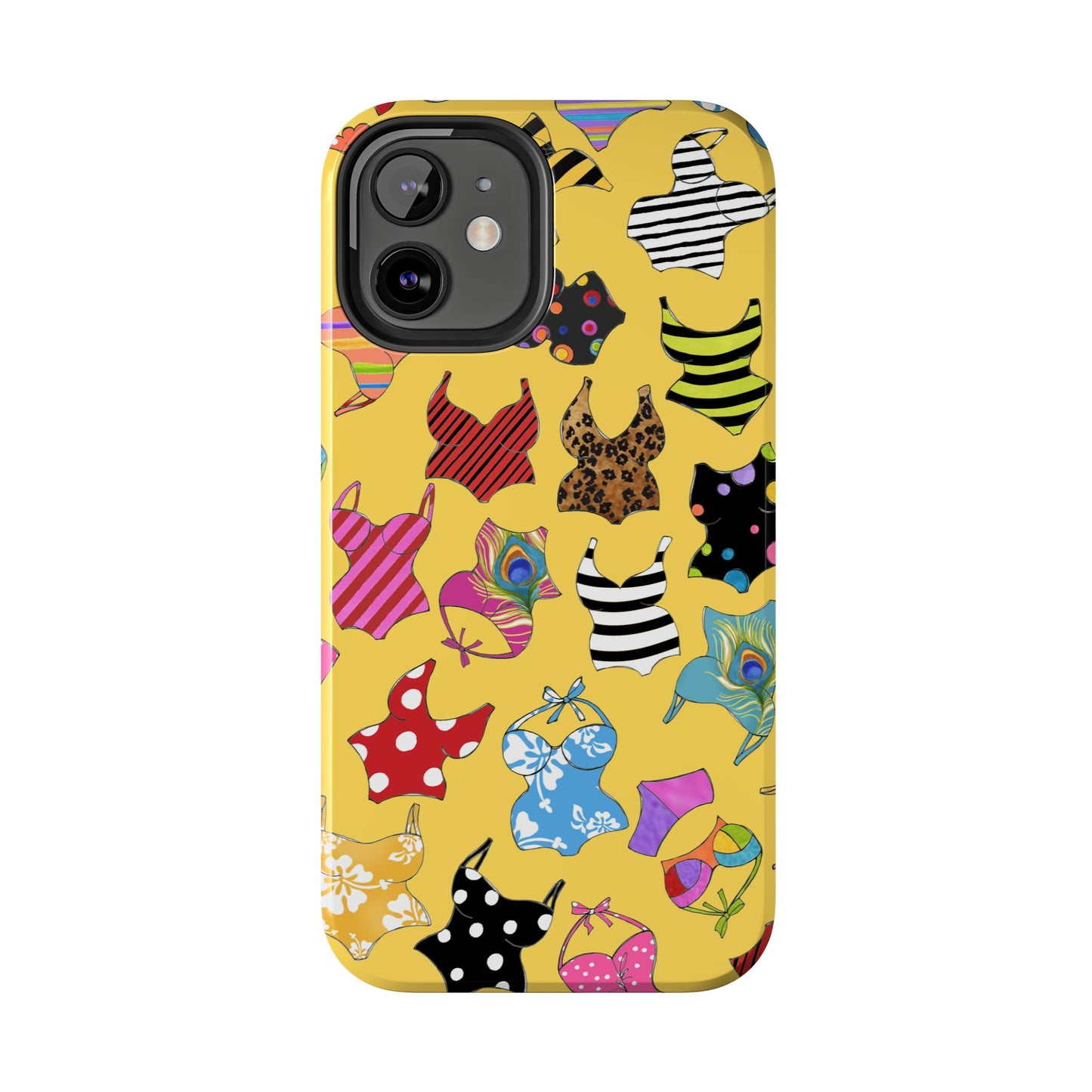 Assorted Suits Yellow Phone Case