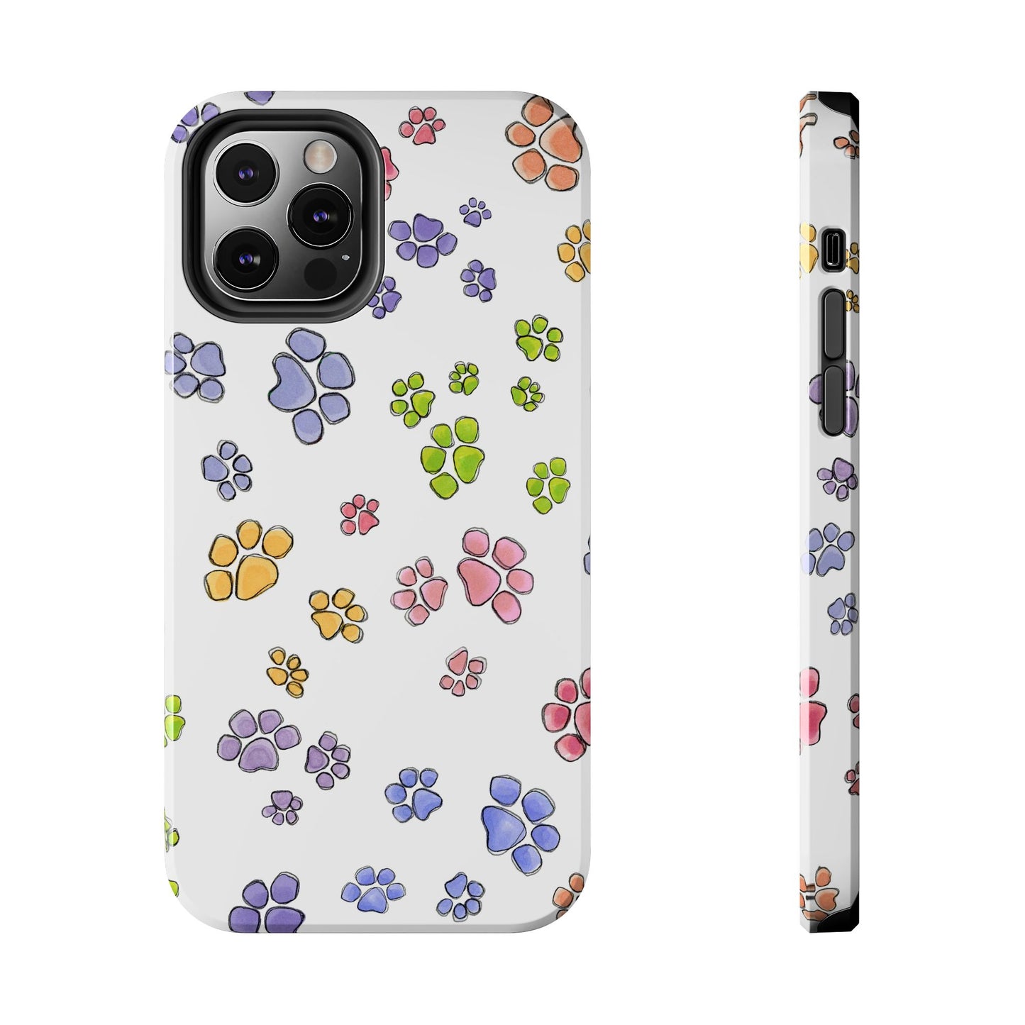 Pastel Paws Phone Case