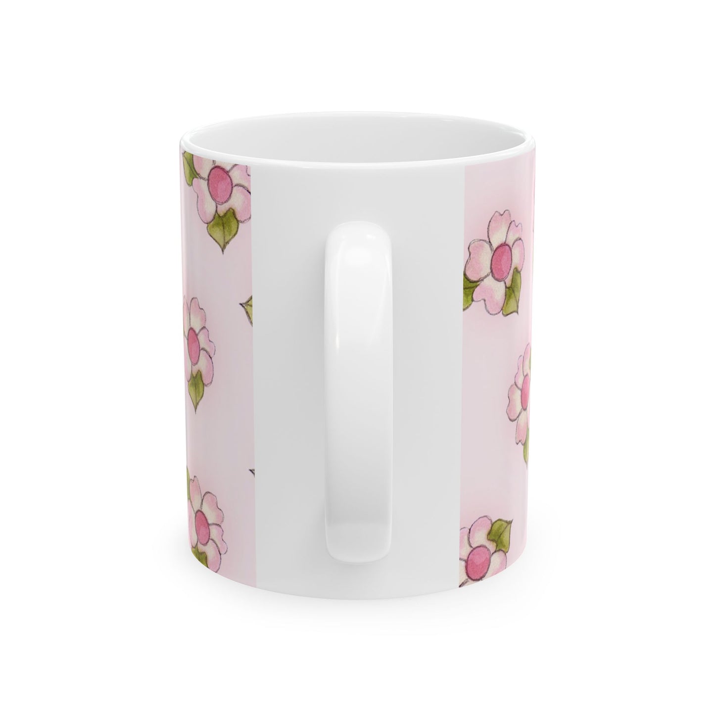 Flowers Pink Cup