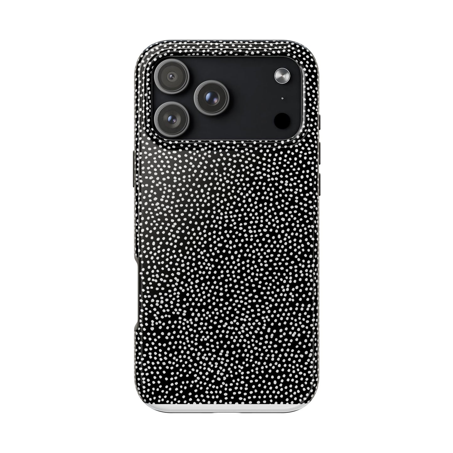 Baby Dots Black / White Phone Case