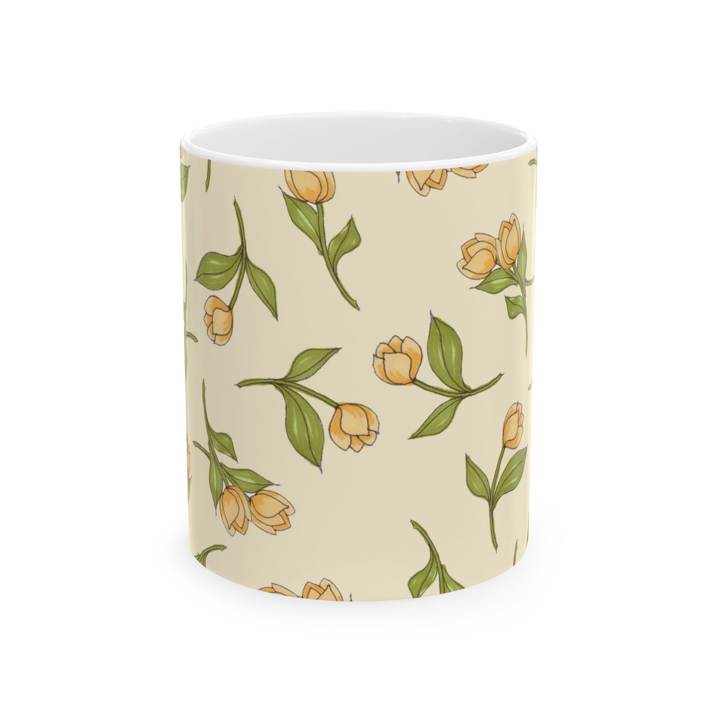 Tossed Tulips Cup