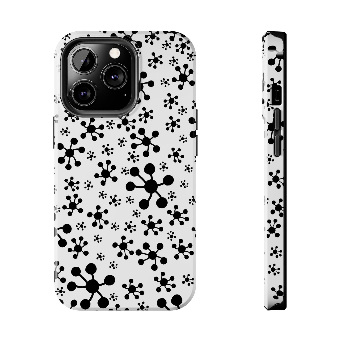 Jacks White / Black Phone Case