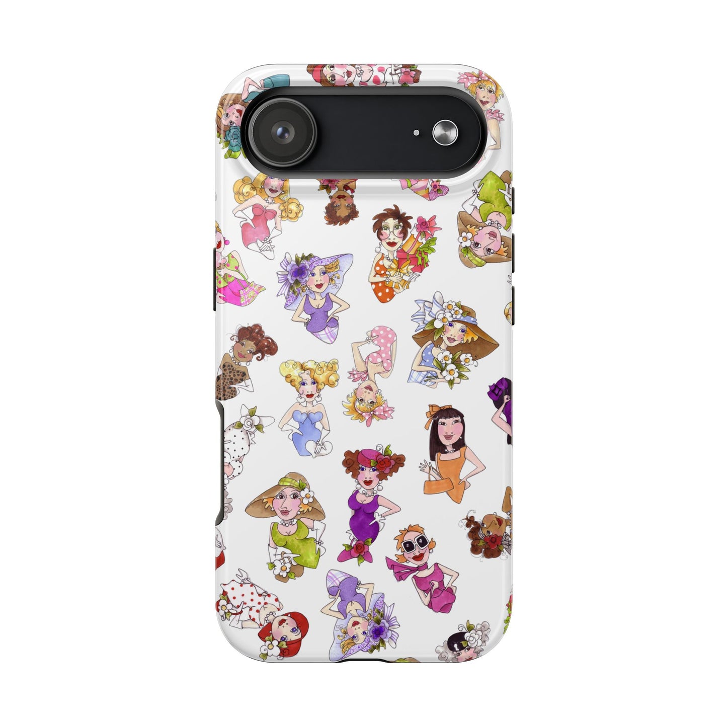 Fast Women Tossed White Phone Case