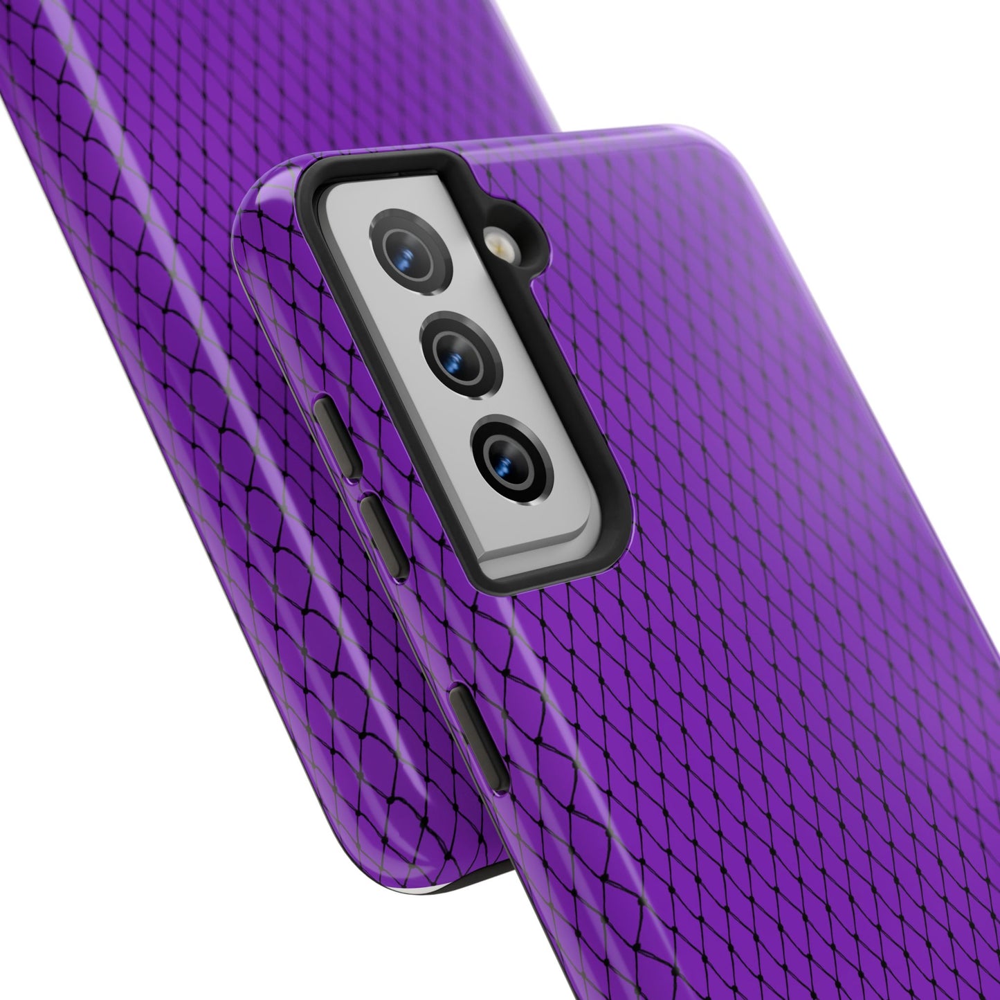 Fishnet Purple Phone Case