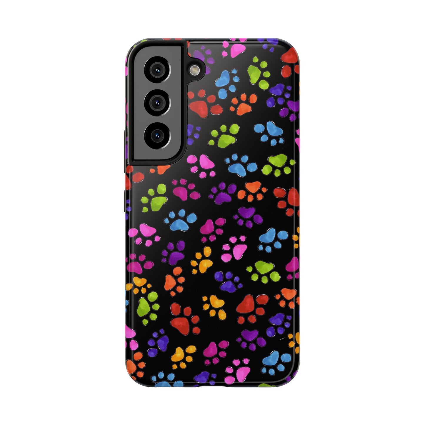 Fancy Paws Black Phone Case