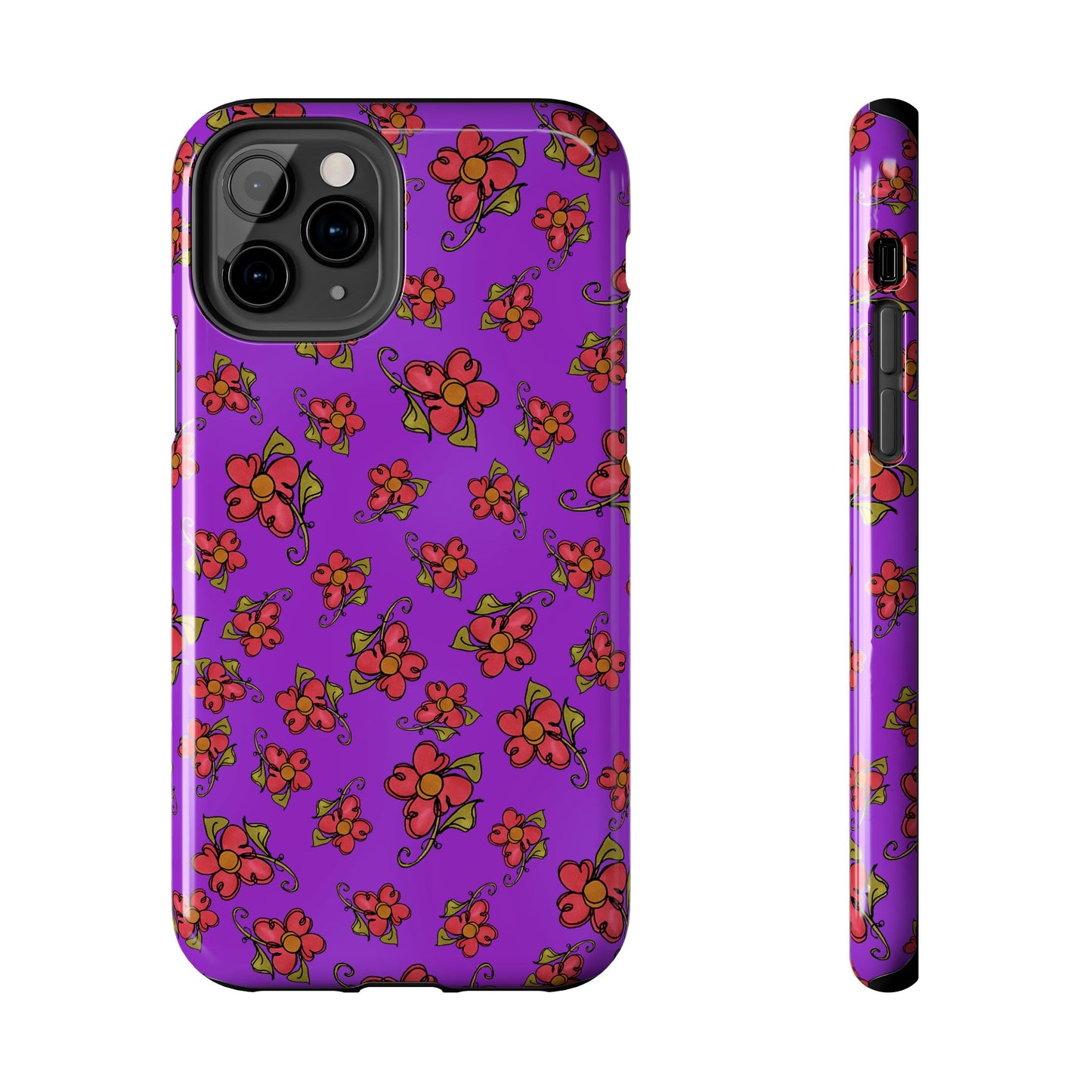 Daisy Caper Purple Phone Case