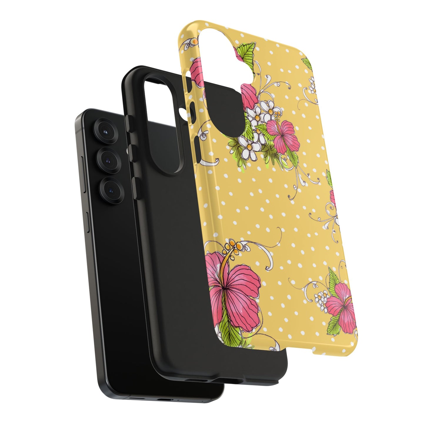 Lady Luau Yellow Phone Case