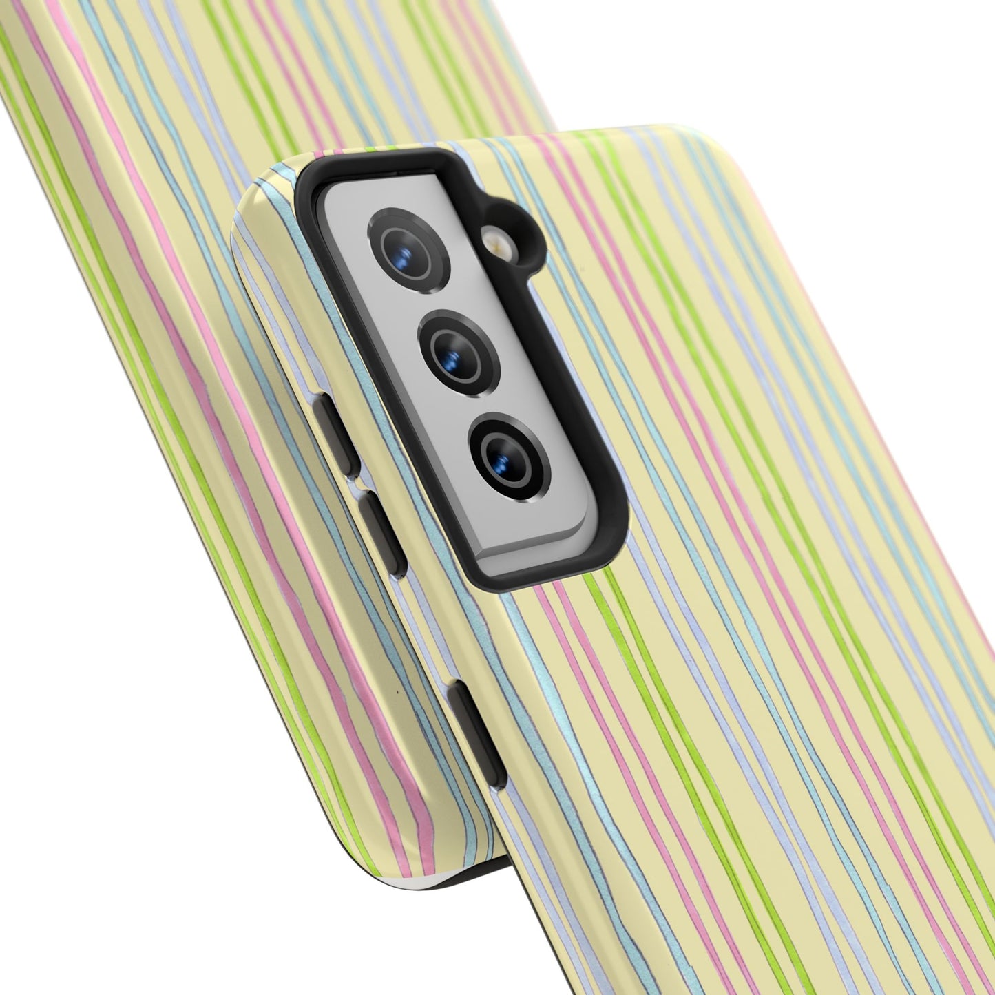 Belle Stripe Yellow Phone Case
