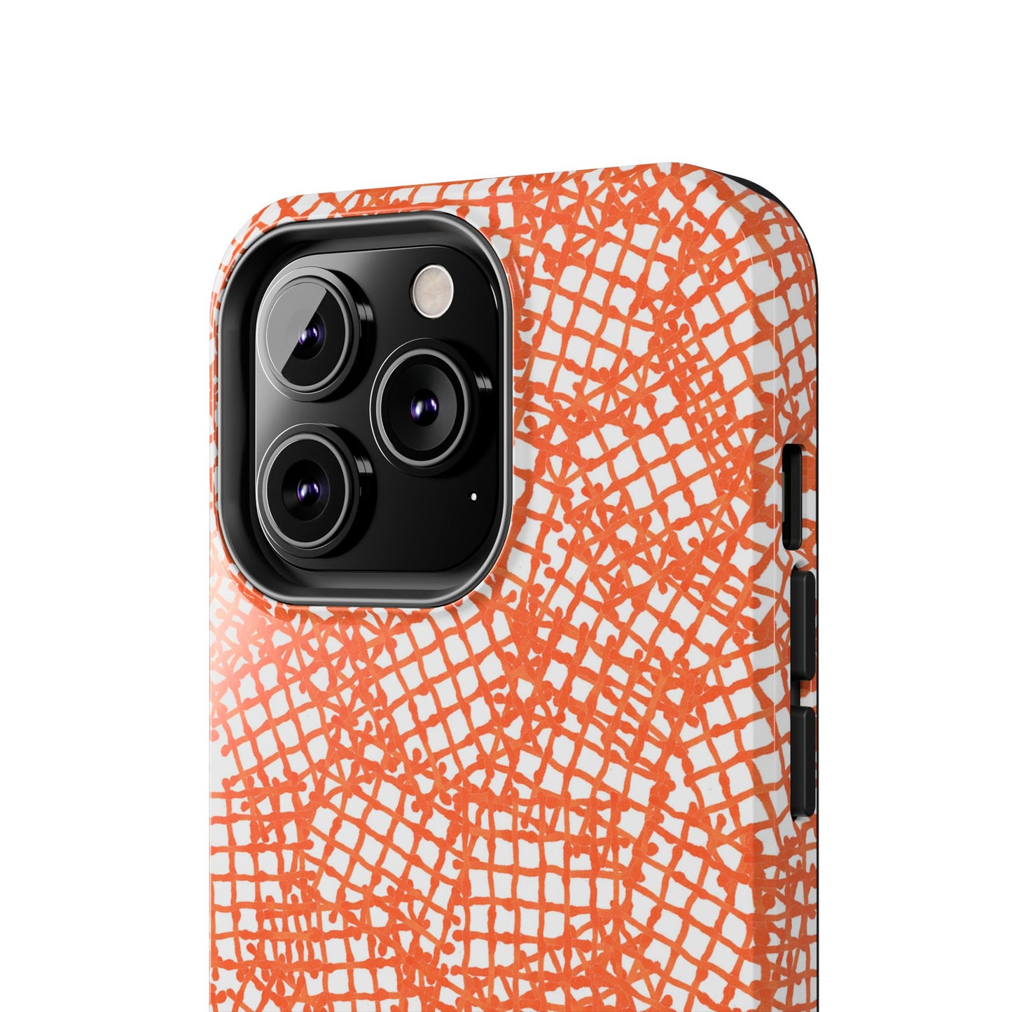 Random Waffle Orange Phone Case