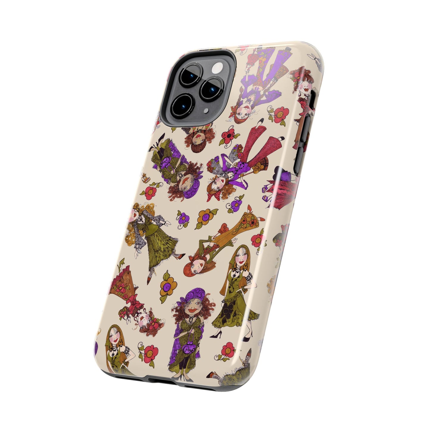 Tossed Gypsies Muslin Phone Case