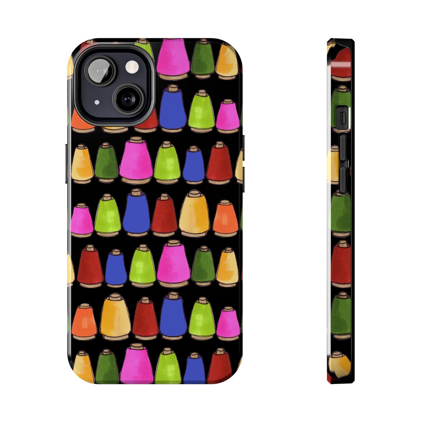 Coneiferous Black / Multi Phone Case