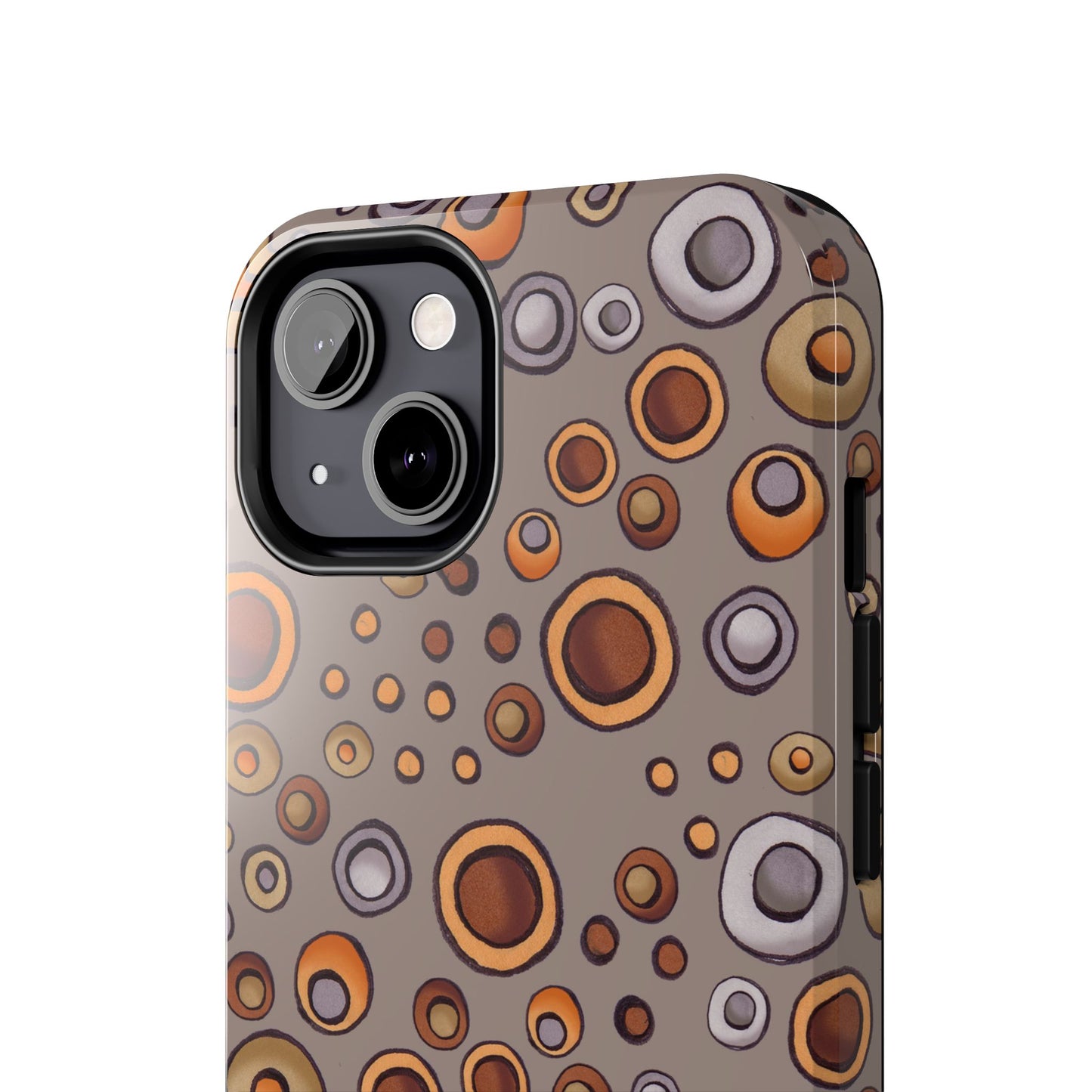 Doggy Dots Gray Phone Case