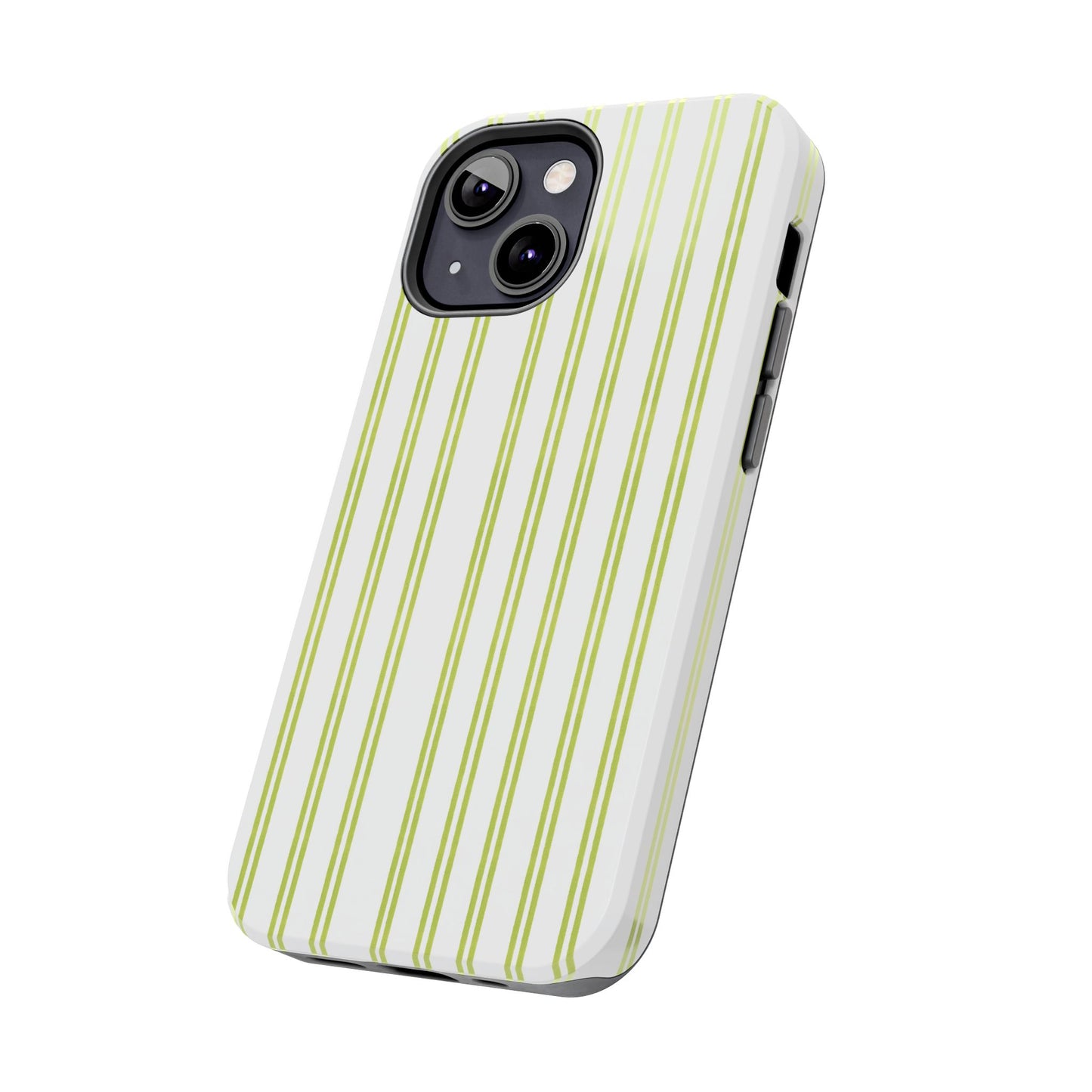 Green Double Stripe Phone Case