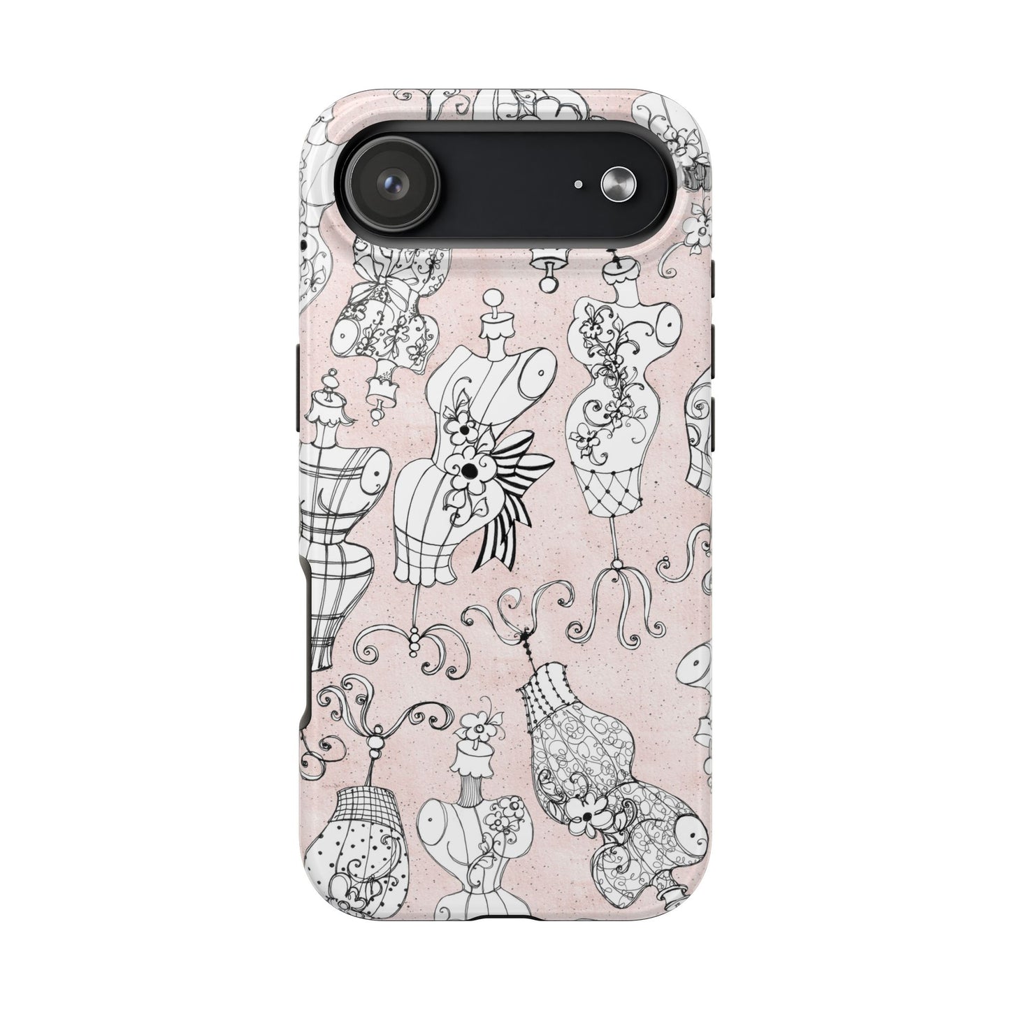 Mannequineque Silver Phone Case