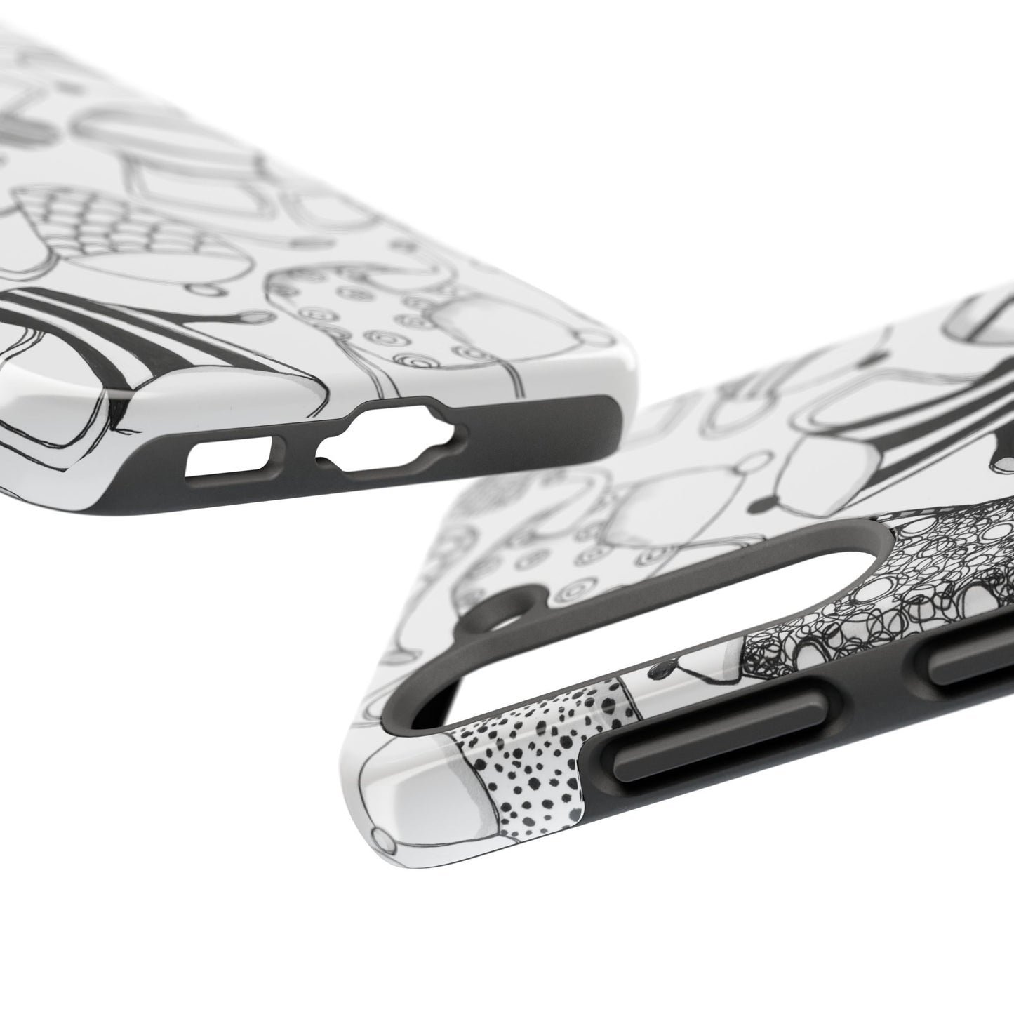 Coffee, Tea Anyone? White Phone Case