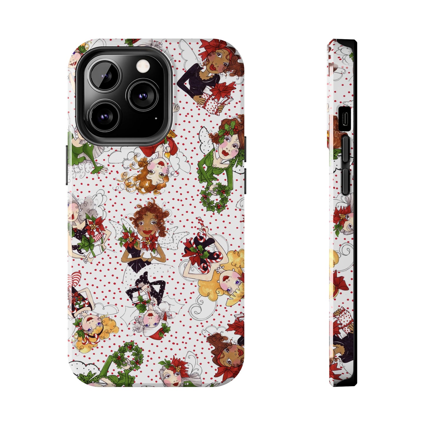 Fairy Toss White / Red Phone Case