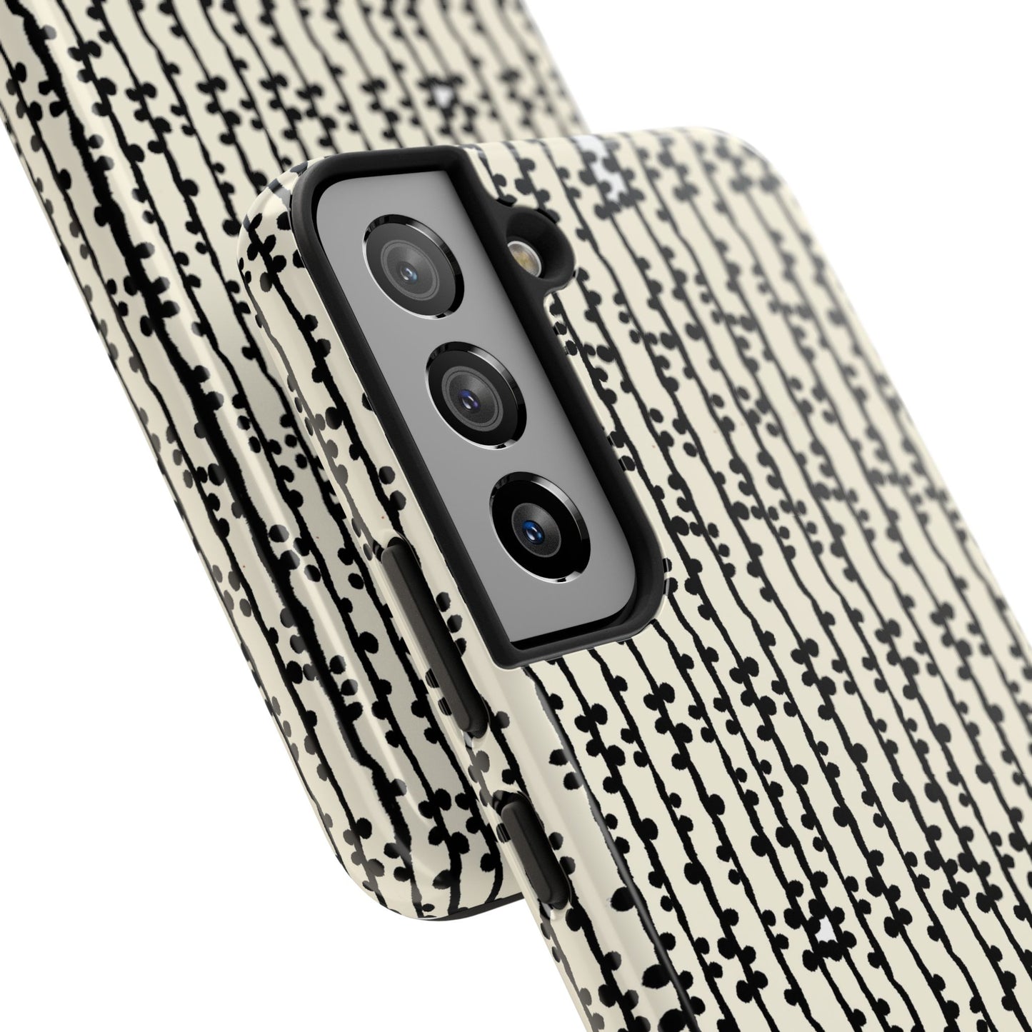 Loopy Stripe Bone Phone Case
