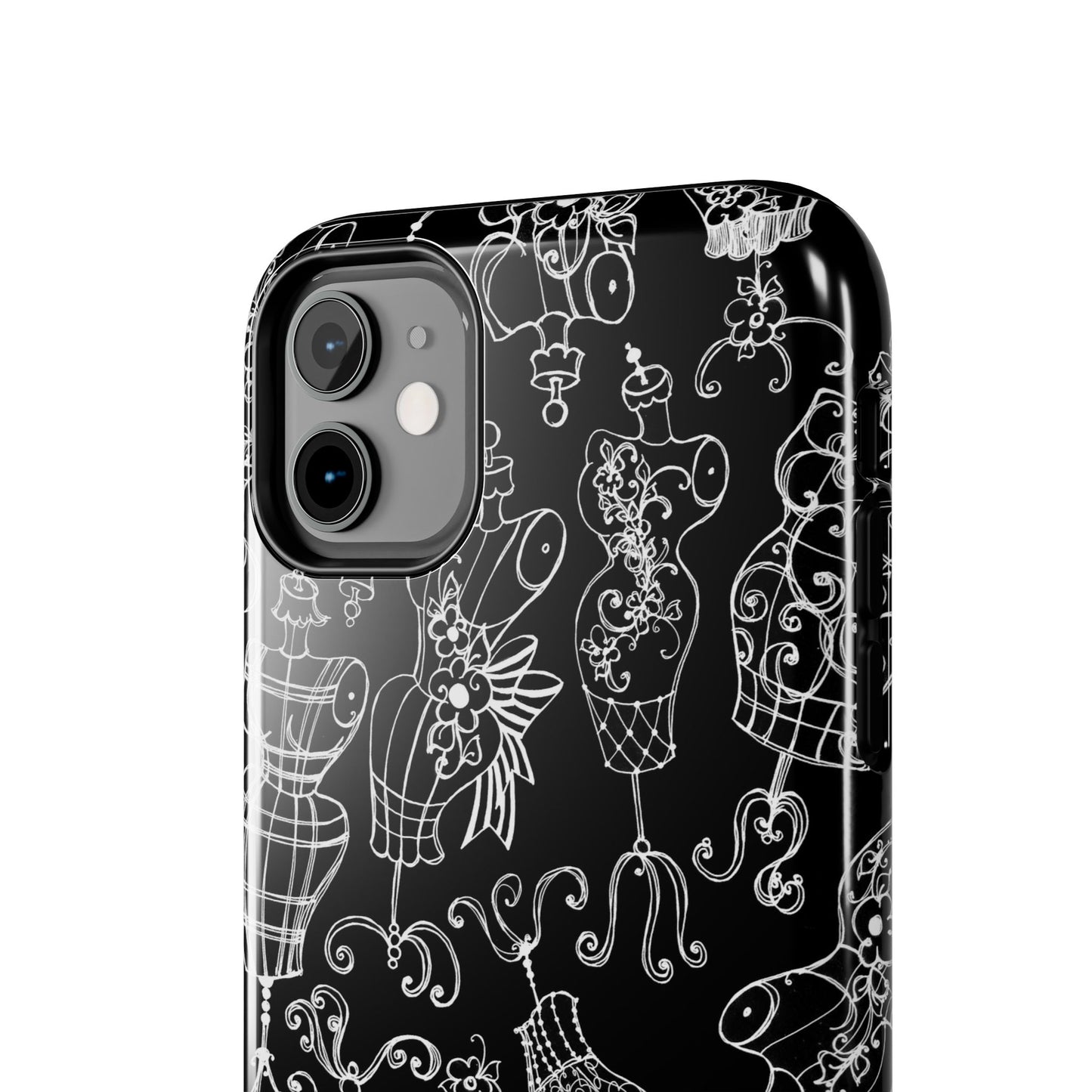 Mannequinique Black / White Phone Case