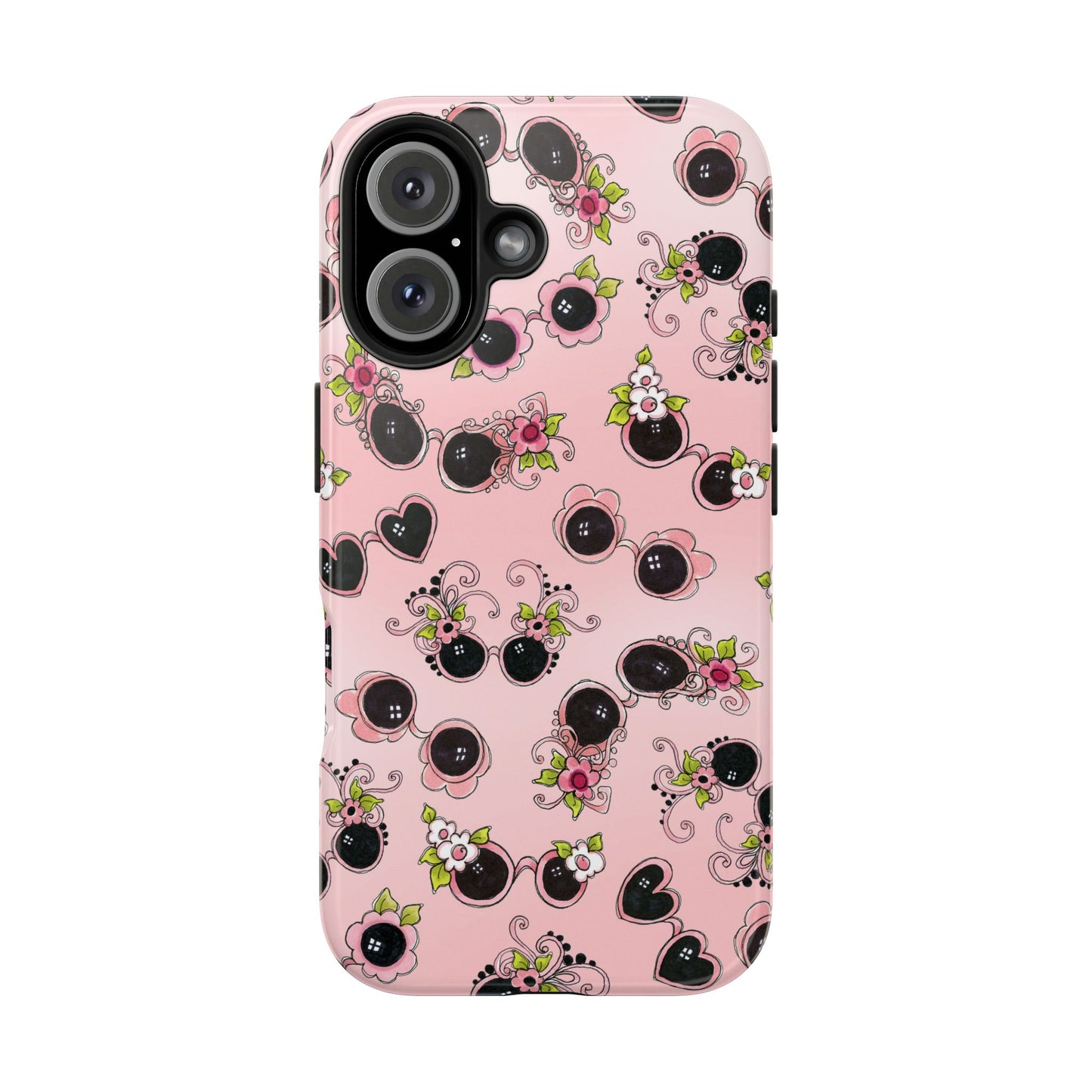 Tossed Shades Pink Phone Case