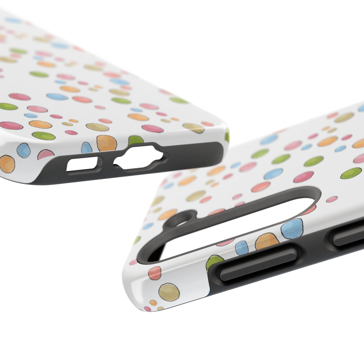 Clown Dots White Phone Case