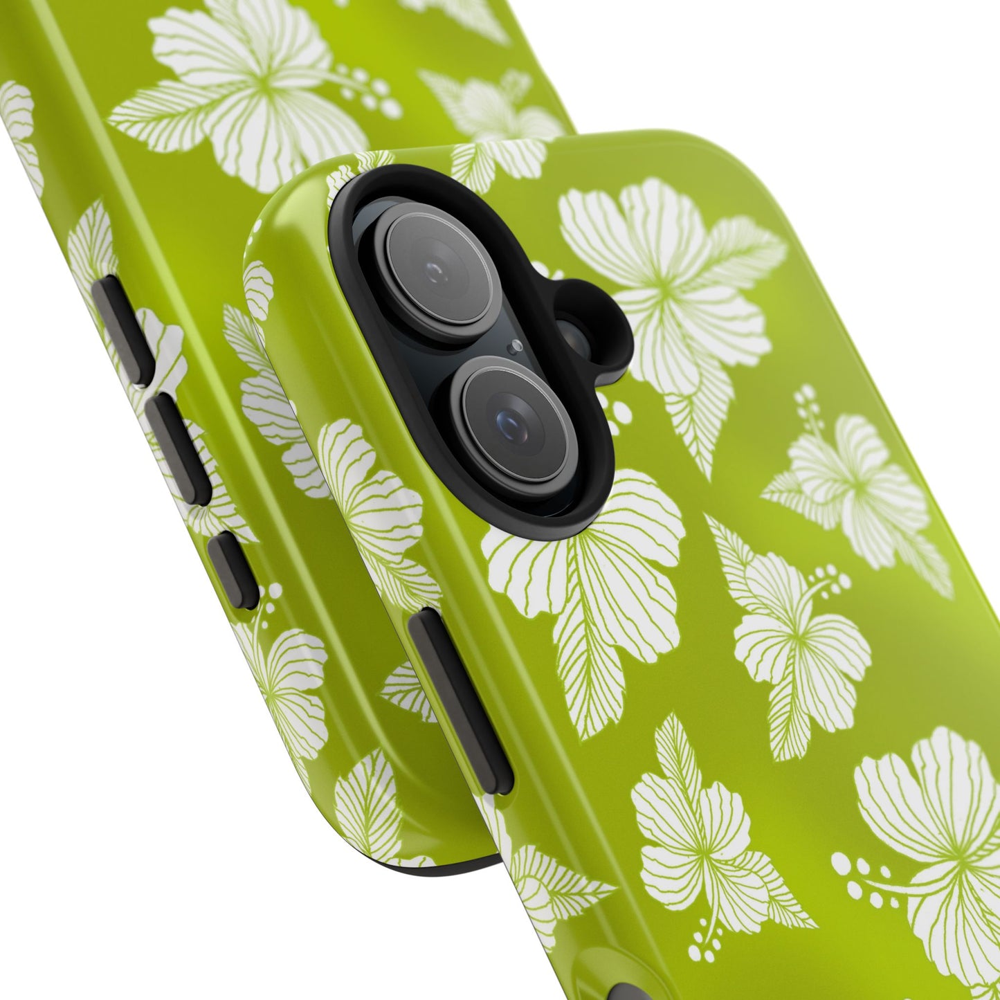 Hibiscus Green Phone Case