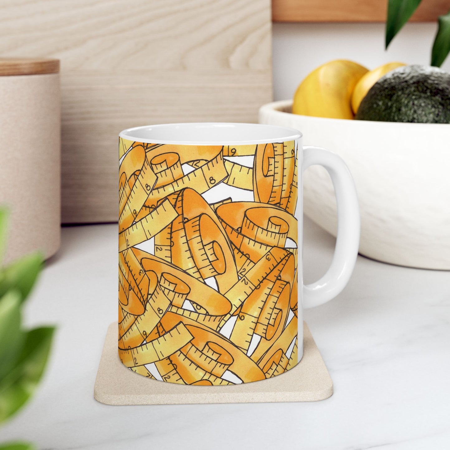 Tape Storm White Cup
