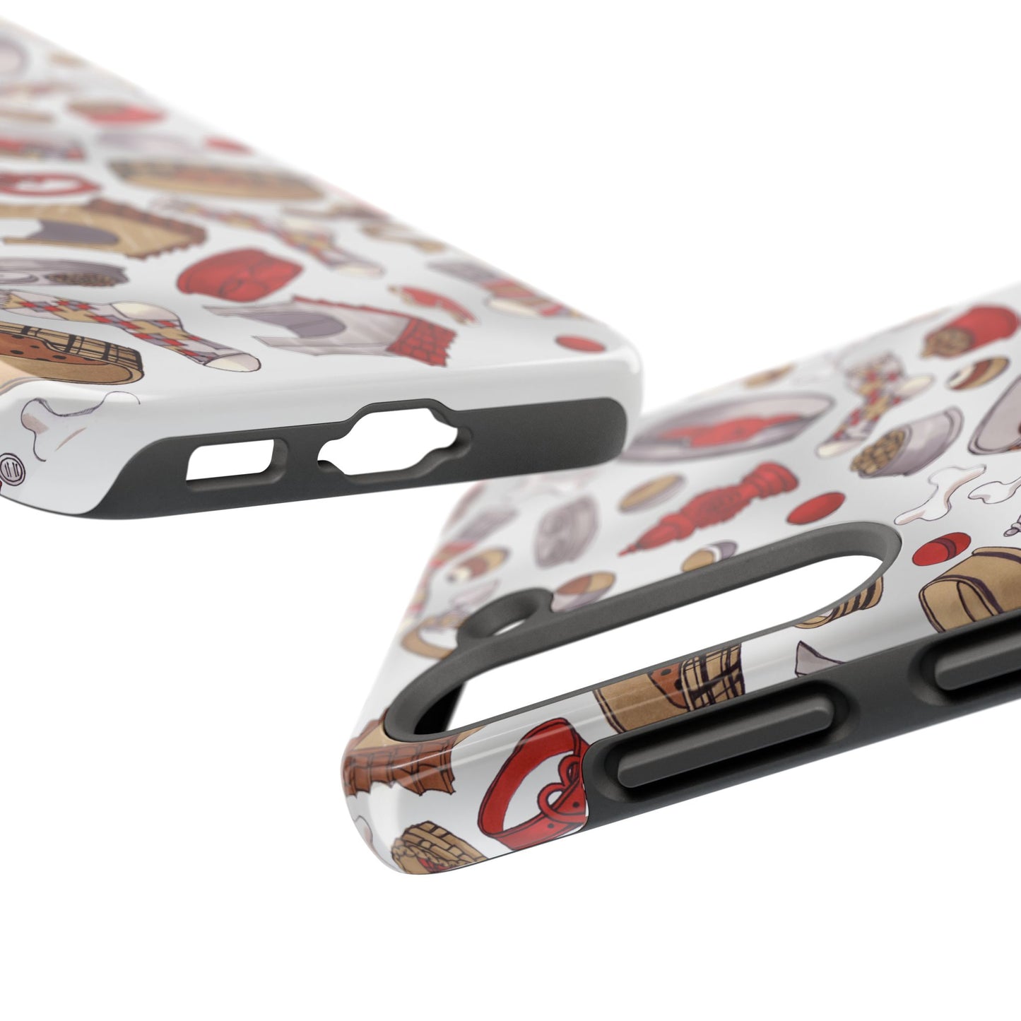 Doggie Stuff Gray Phone Case
