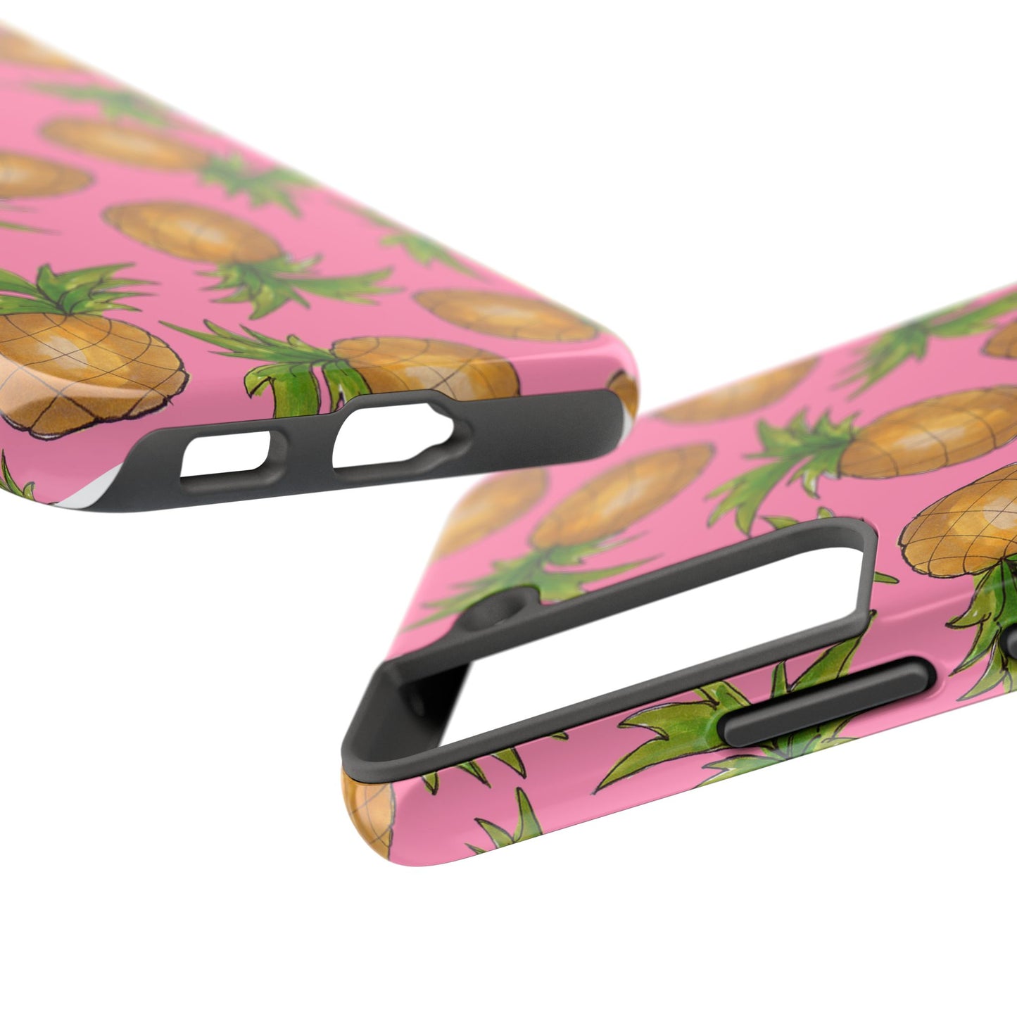 Pineapple Toss Pink Phone Case