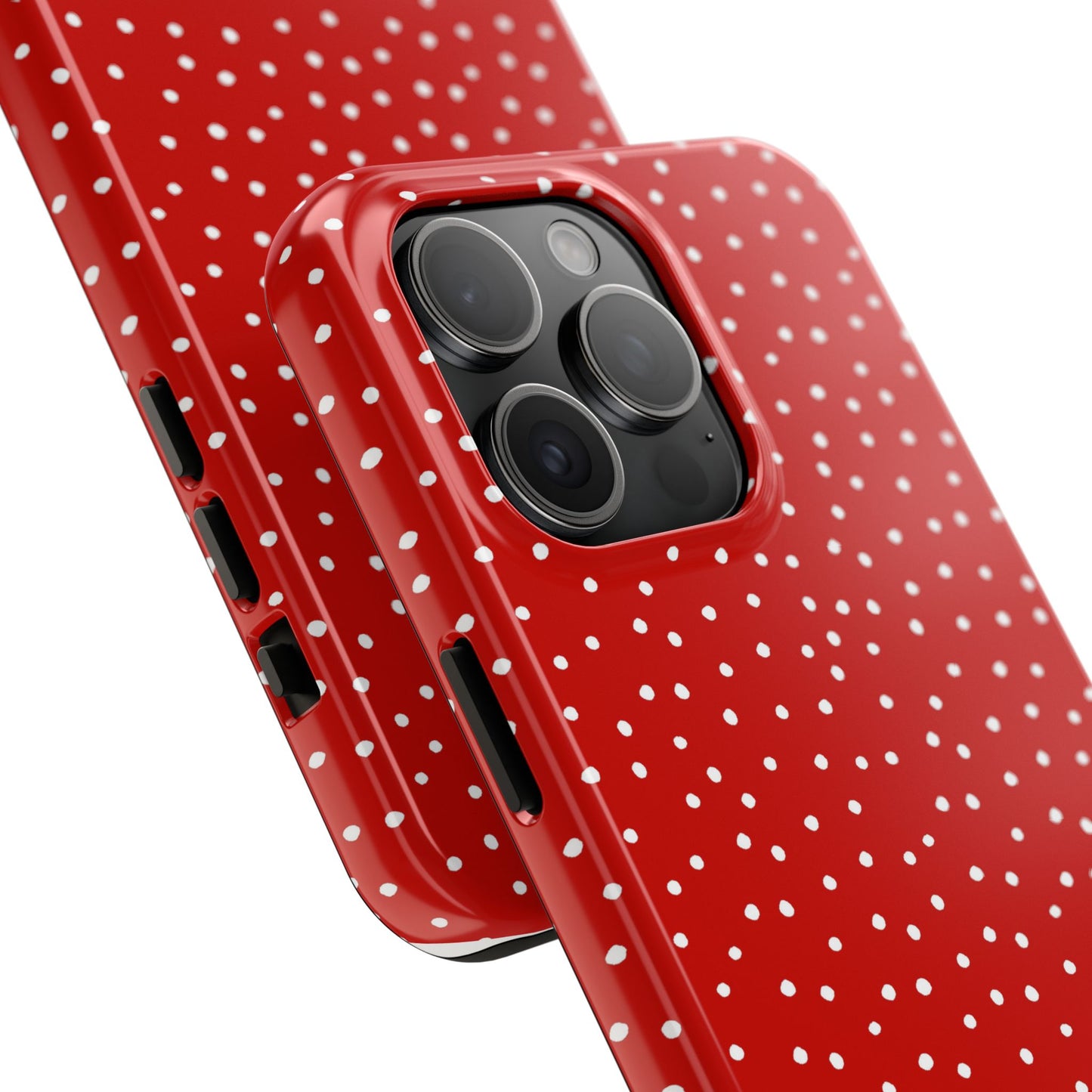 Dinky Dots Red / White Phone Case