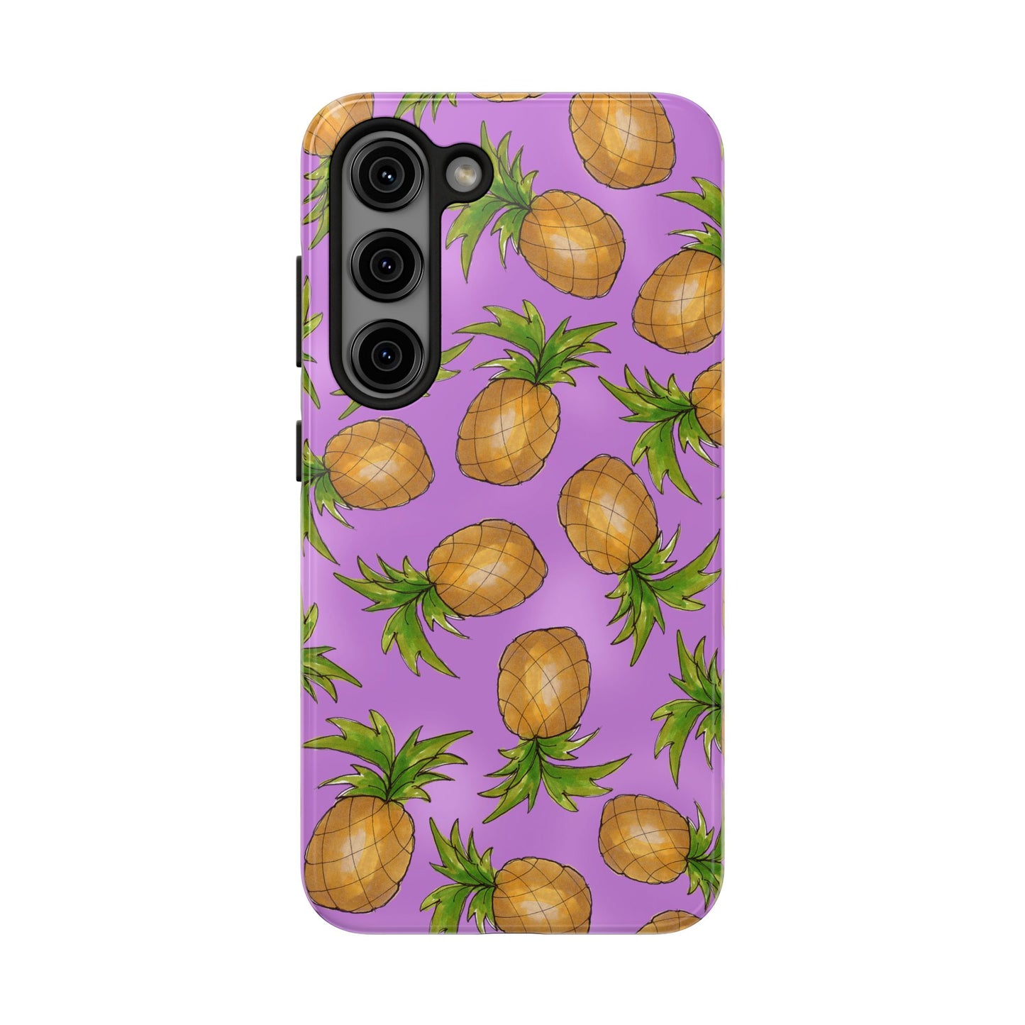 Pineapple Toss Lilac Phone Case
