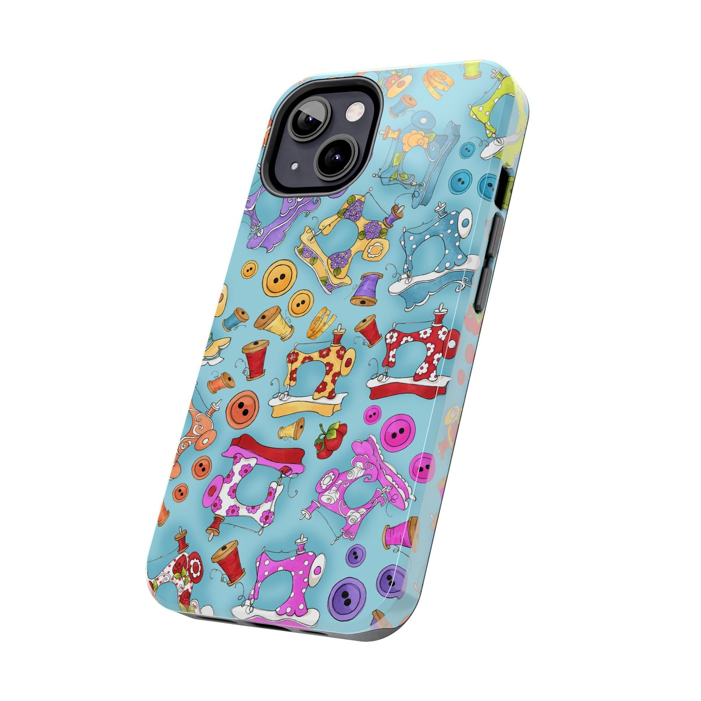 Sew Assorted Turquoise Phone Case