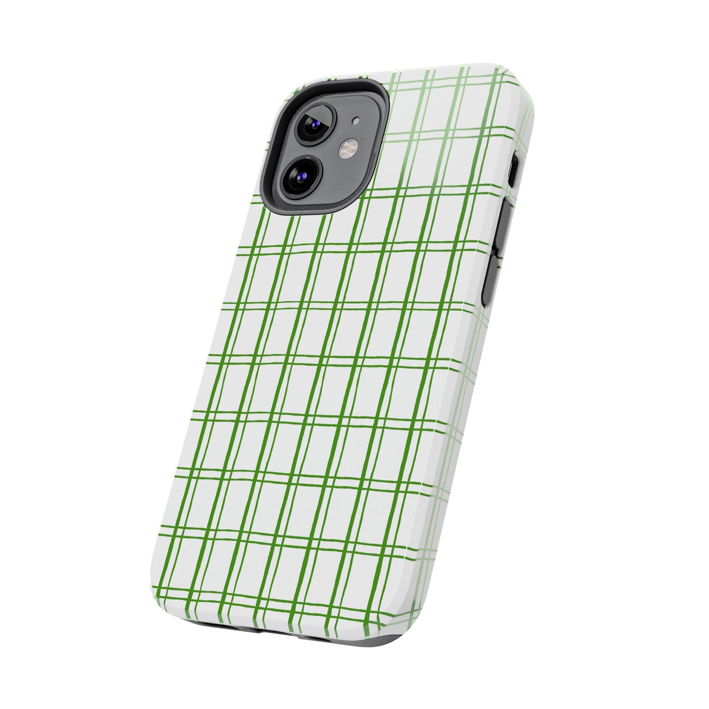 Kitchen Plaid White / Green Phone Case