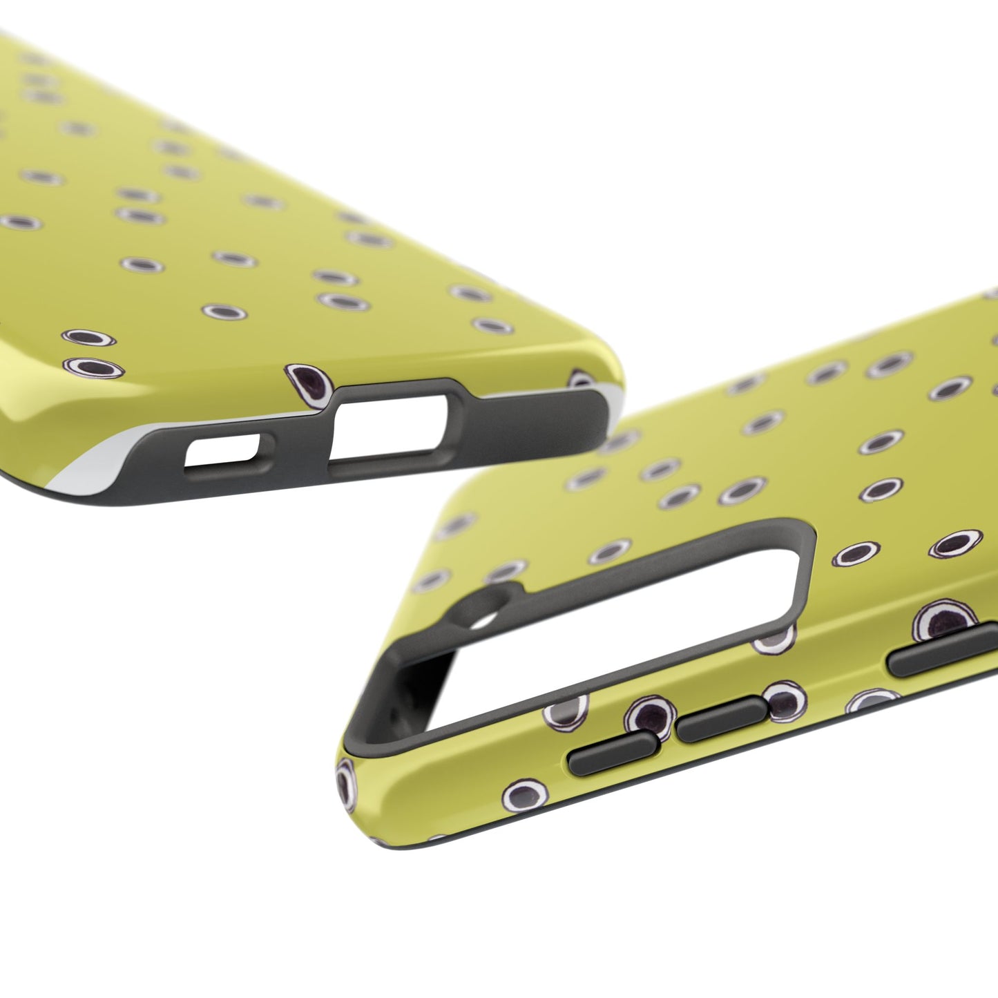 Halo Dots Green Phone Case