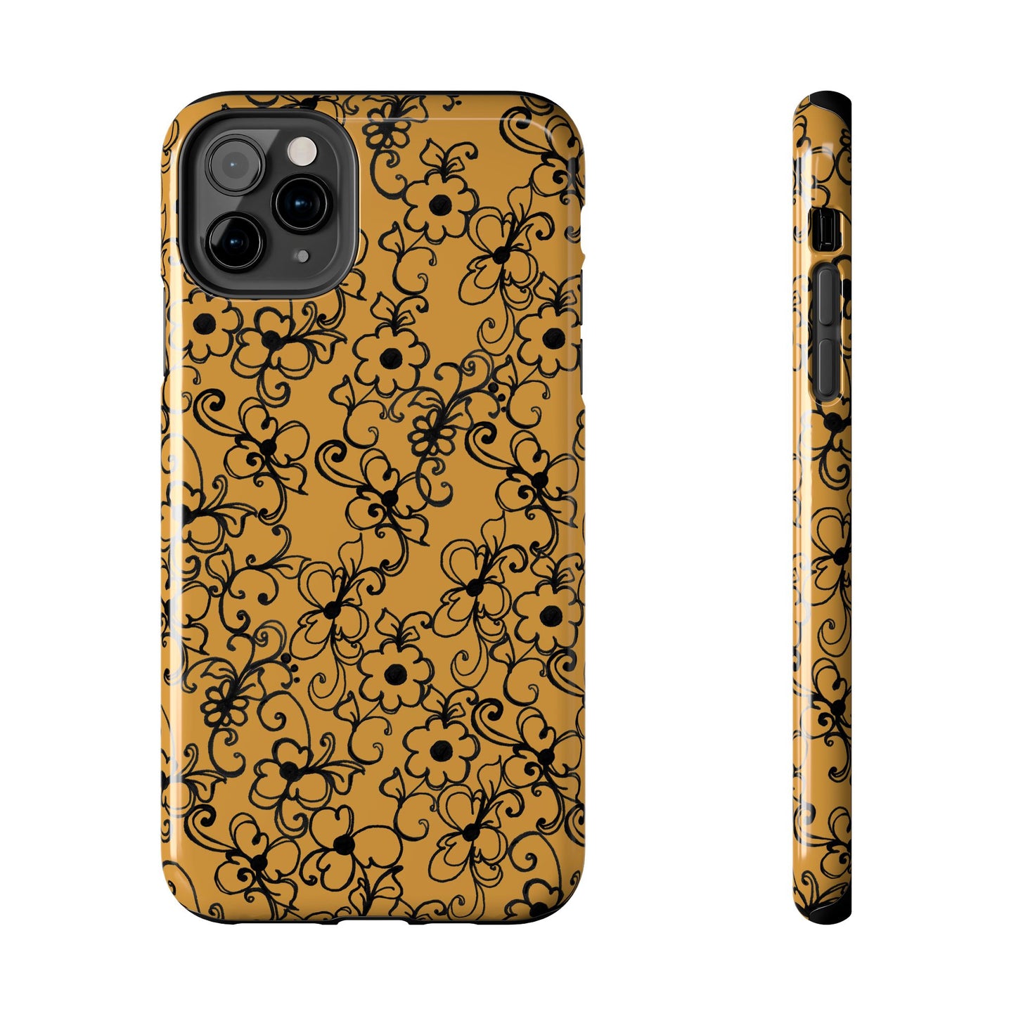 Daisy Jungle Yellow Phone Case