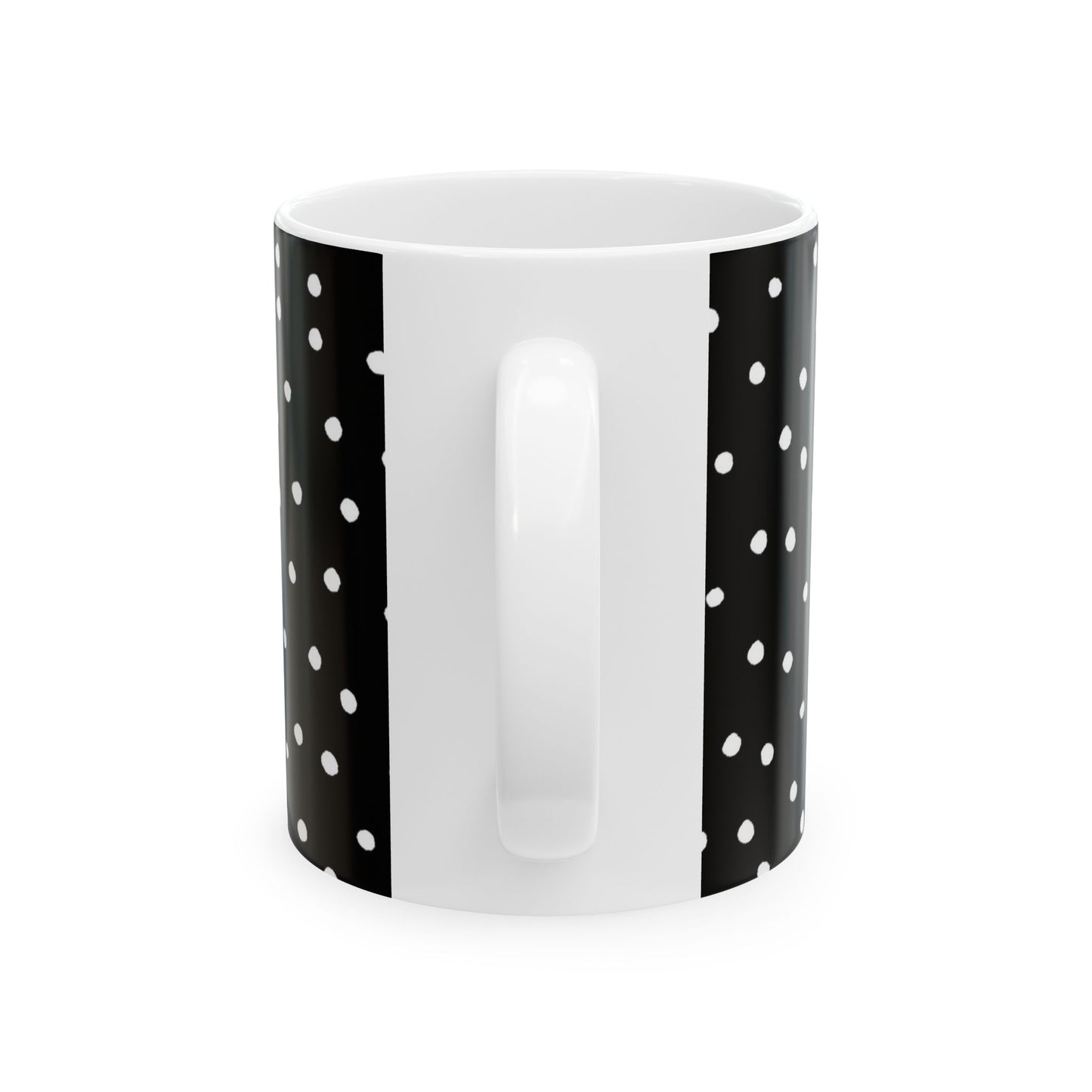 Dinky Dots Black / White Cup
