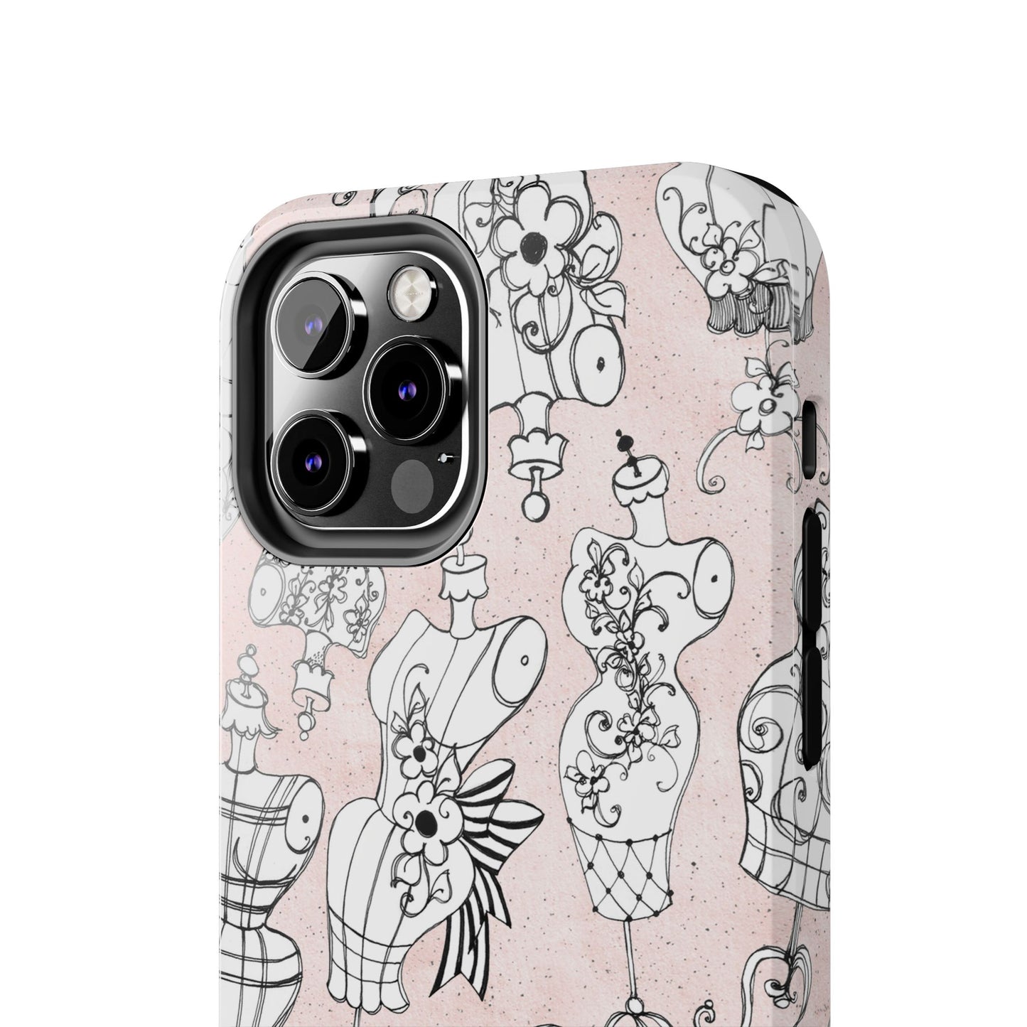 Mannequineque Silver Phone Case